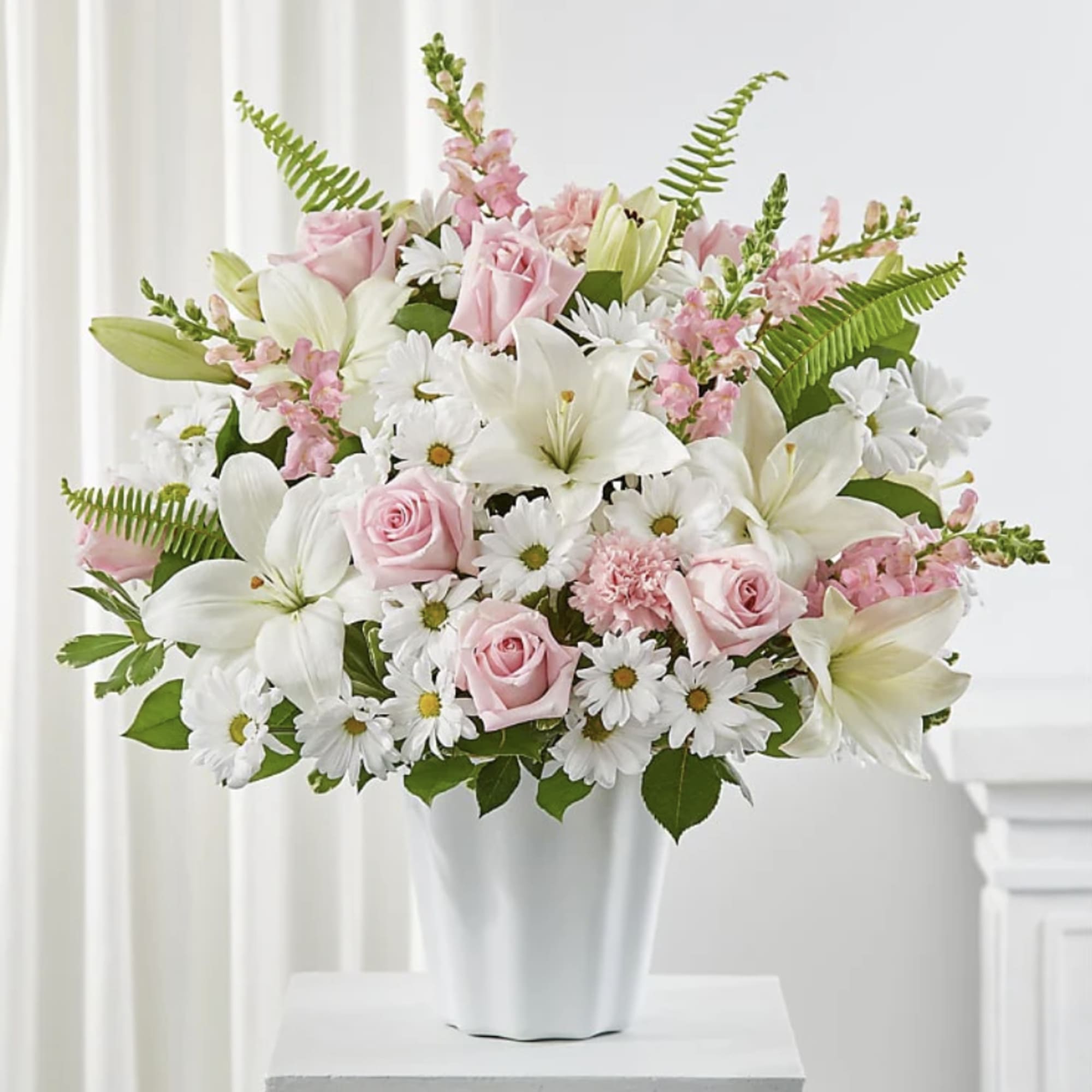 Pink basket to show your love