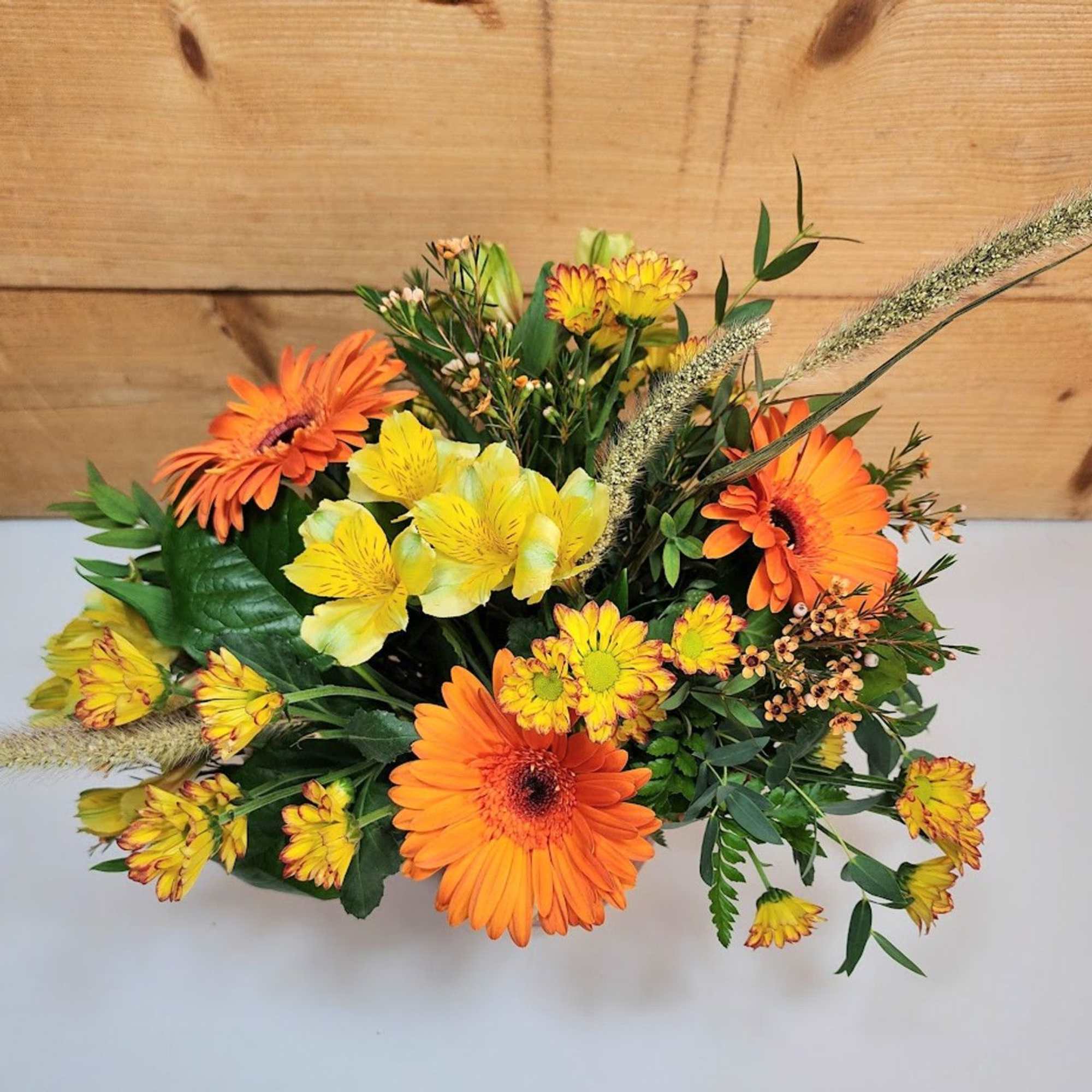 Autumn Meadow Pitcher Bouquet
Bring the beauty of a golden fall meadow indoors Autumn Meadow Pitcher Bouquet
Bring the beauty of a golden fall meadow indoors