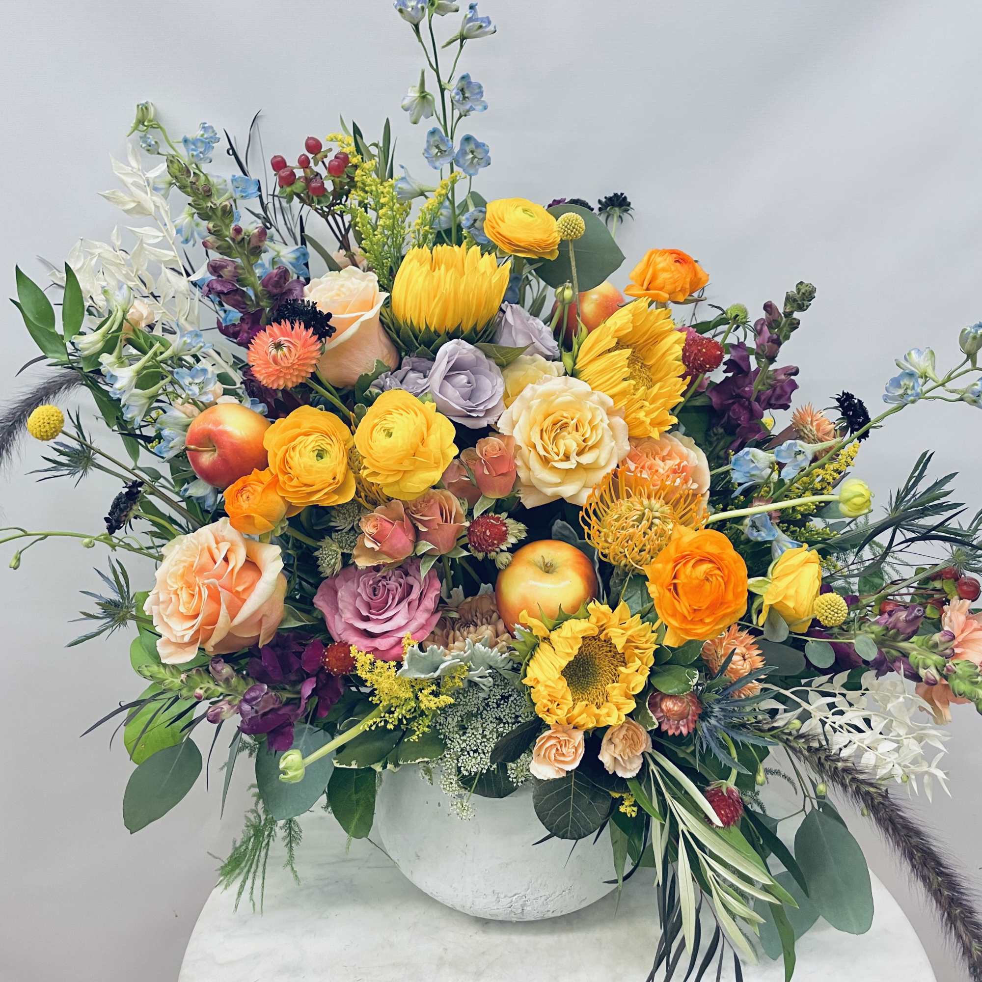 Let us design inside a live pumpkin with the freshest, most vibrant