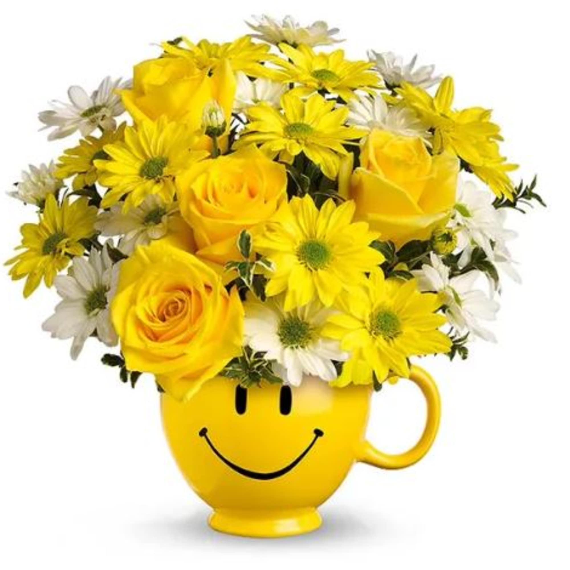 Sending someone a smile is as easy and sending them this smiling