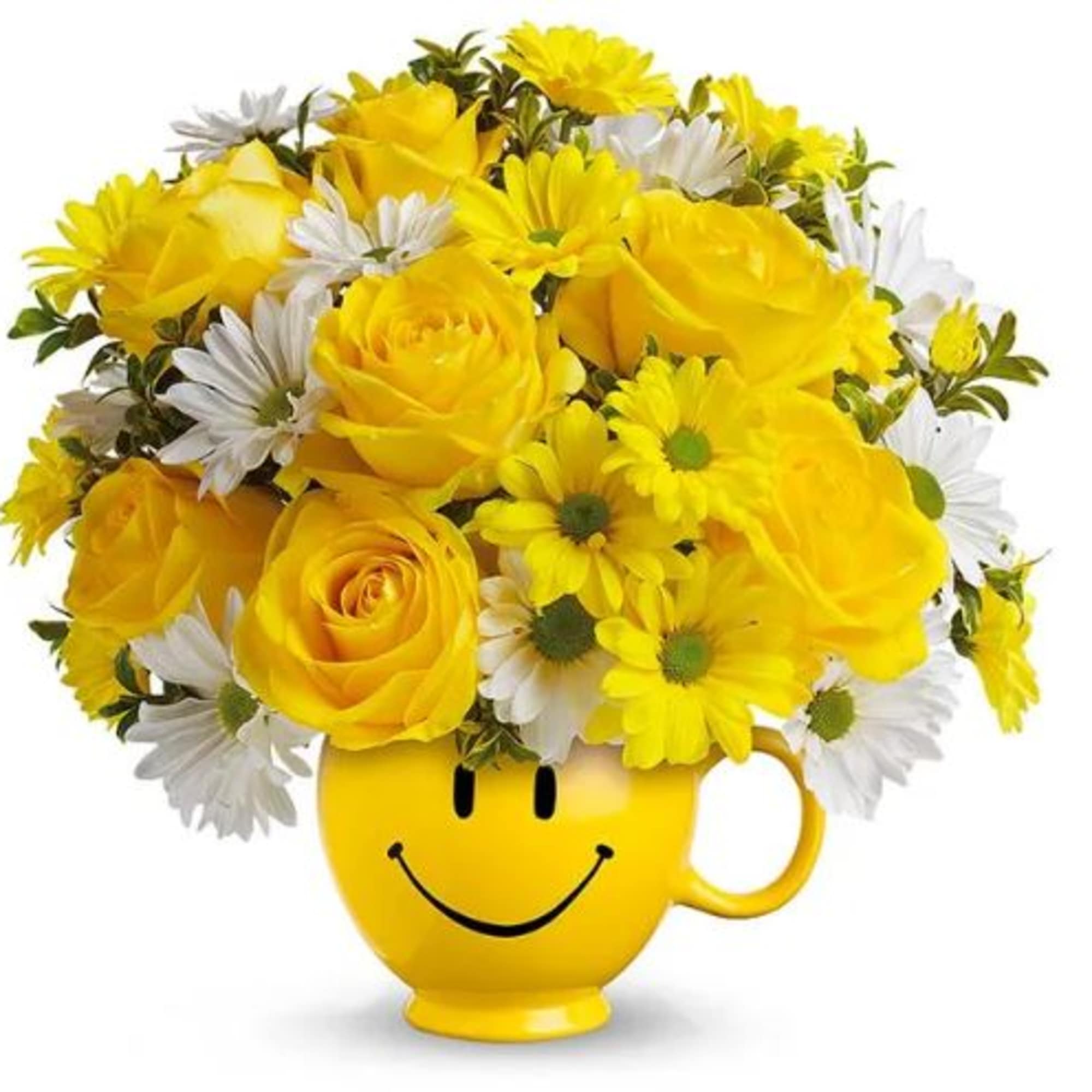 Sending someone a smile is as easy and sending them this smiling