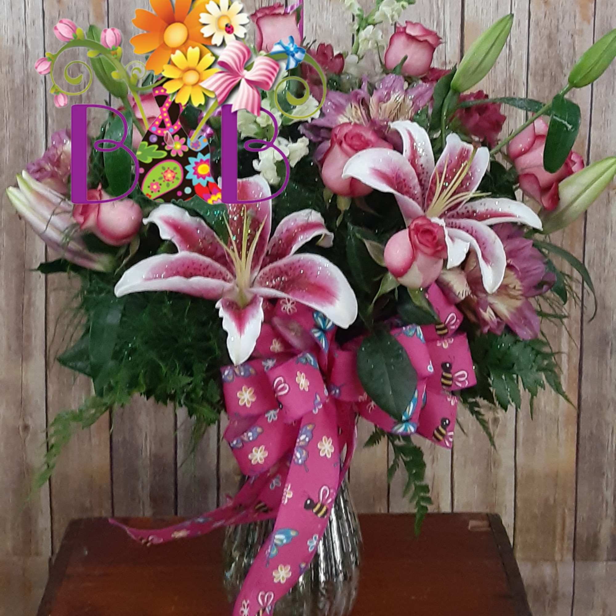 Fabulous. Glitter. What more can I say?

Our designer loves to be creative.