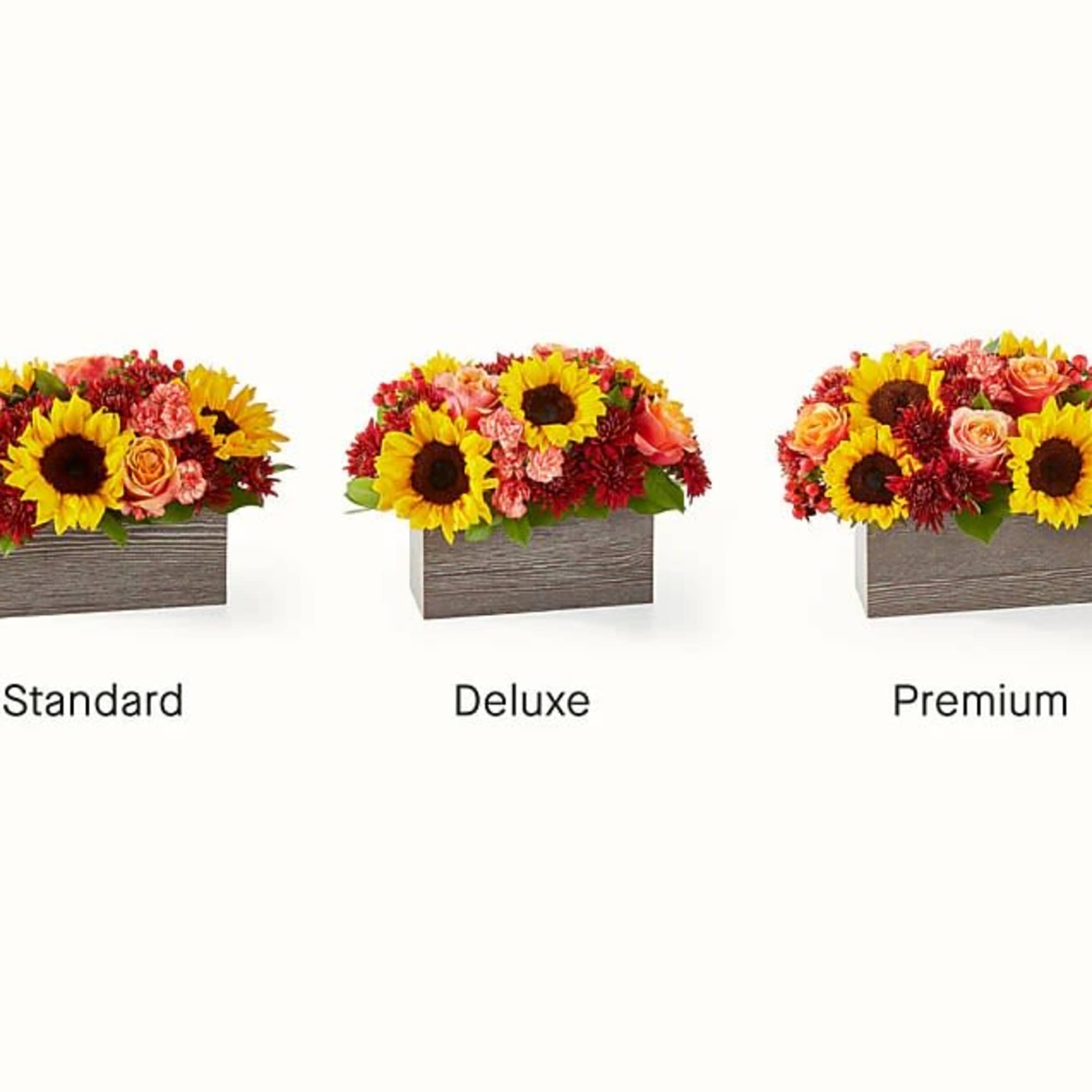 This arrangement will have you dreaming of autumnal spices with rich red This arrangement will have you dreaming of autumnal spices with rich red