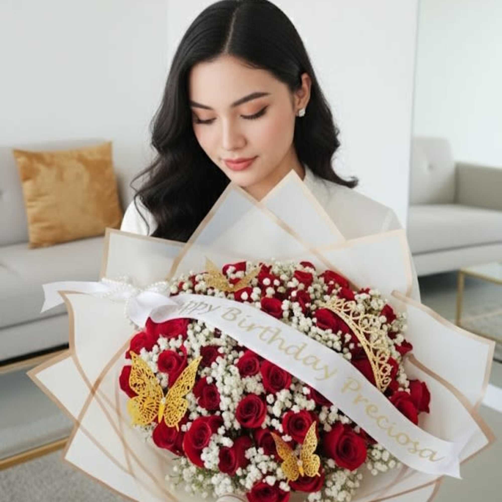 Celebra un d&iacute;a especial con nuestro exclusivo ramo &quot;Preciosa&quot;, dise&ntilde;ado para impresionar.