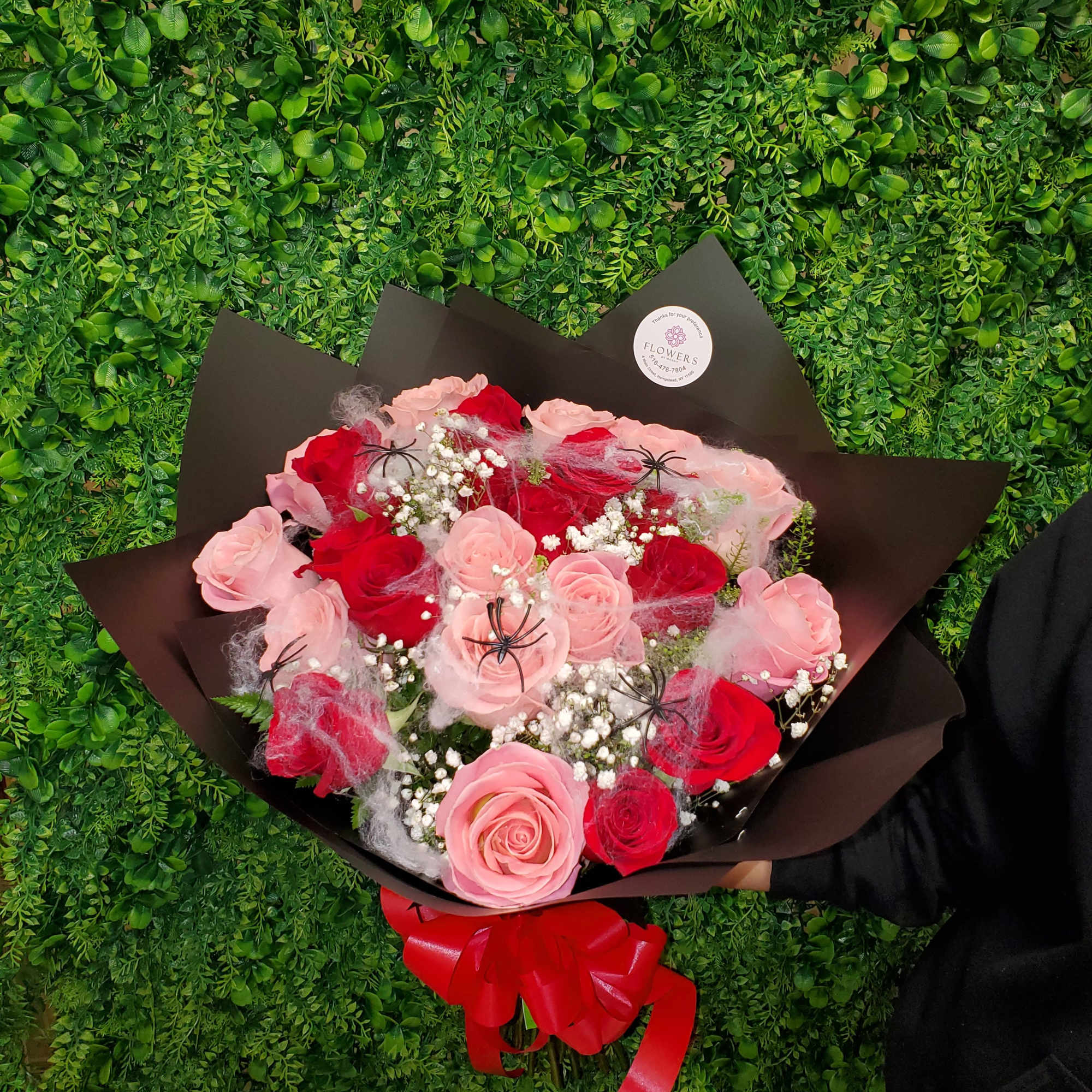 12 red roses and 12 light pink roses with special wrap 12 red roses and 12 light pink roses with special wrap