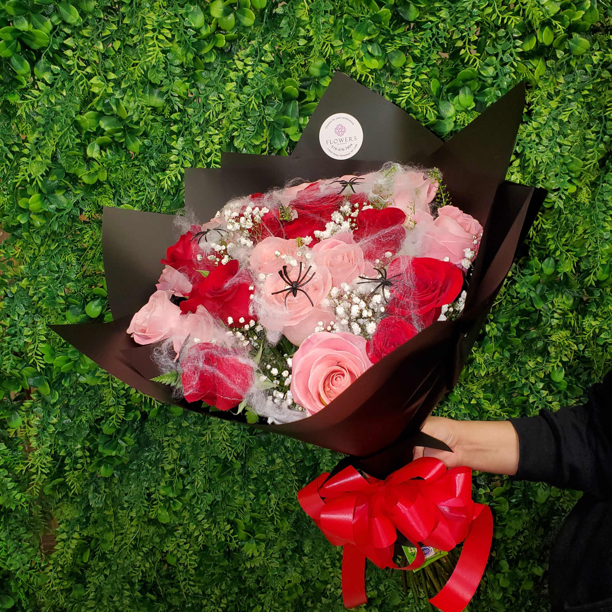 12 red roses and 12 light pink roses with special wrap 12 red roses and 12 light pink roses with special wrap