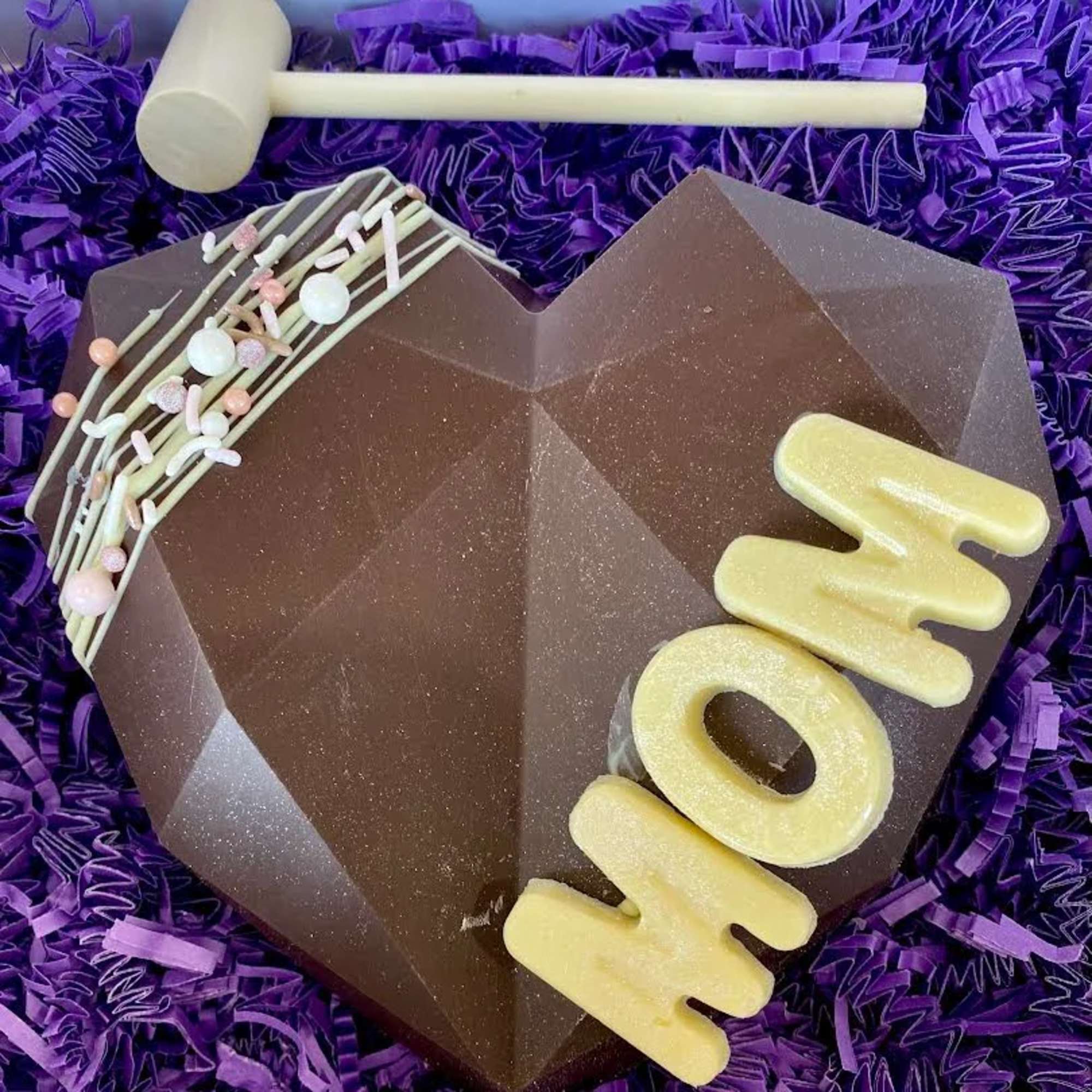 Our chocolate comes from the best chocolate shop in Fairfax City -