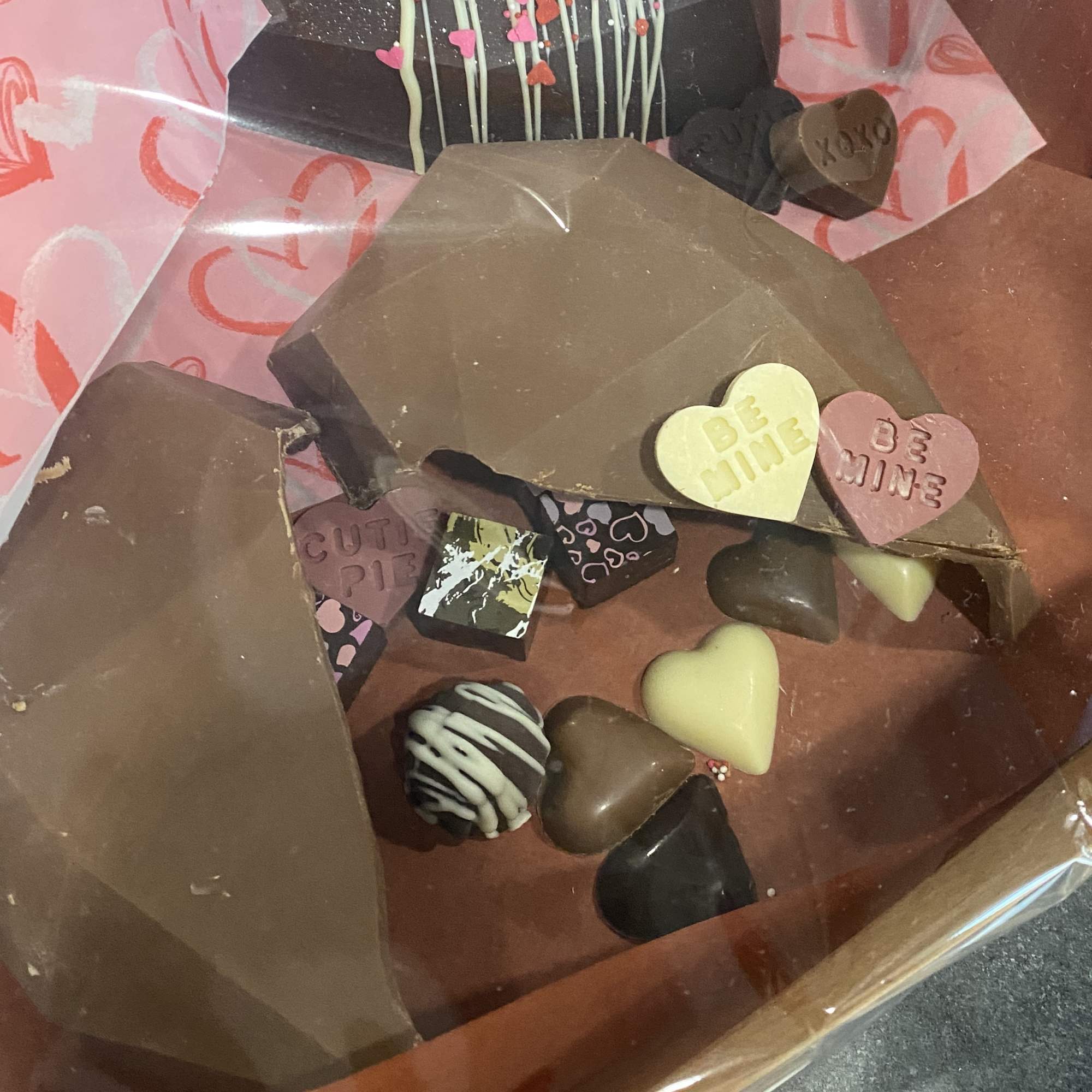 Our chocolate comes from the best chocolate shop in Fairfax City -