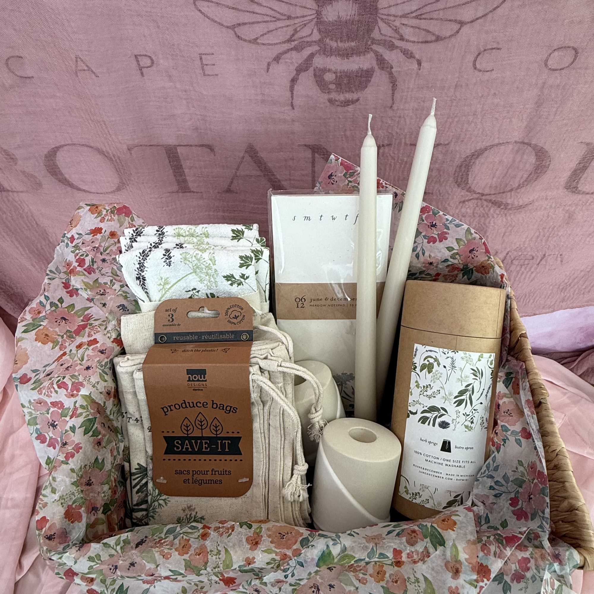 Infused with botanical charm, this gift brings the beauty of the garden