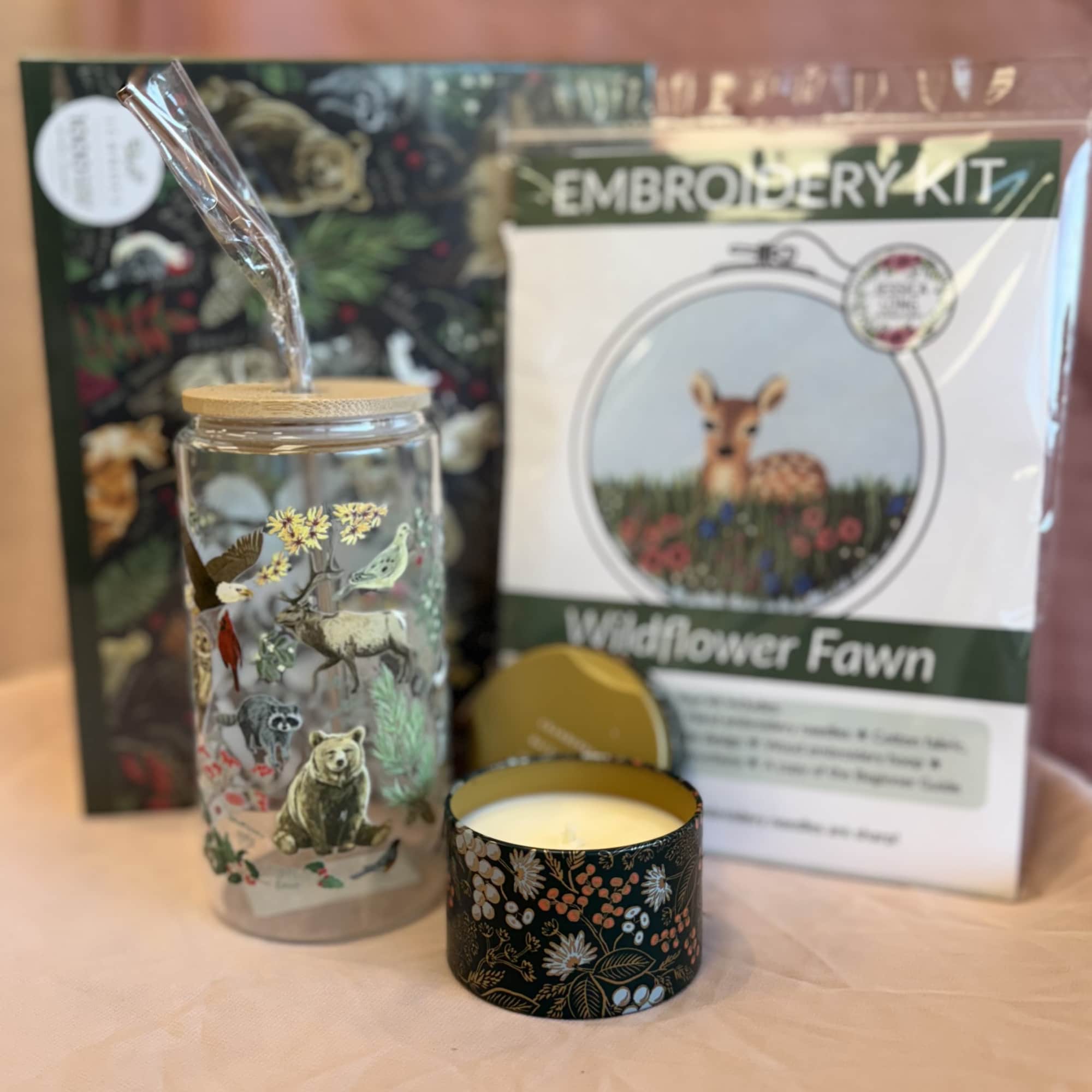 A little bundle of cozy forest magic. This basket includes a winter