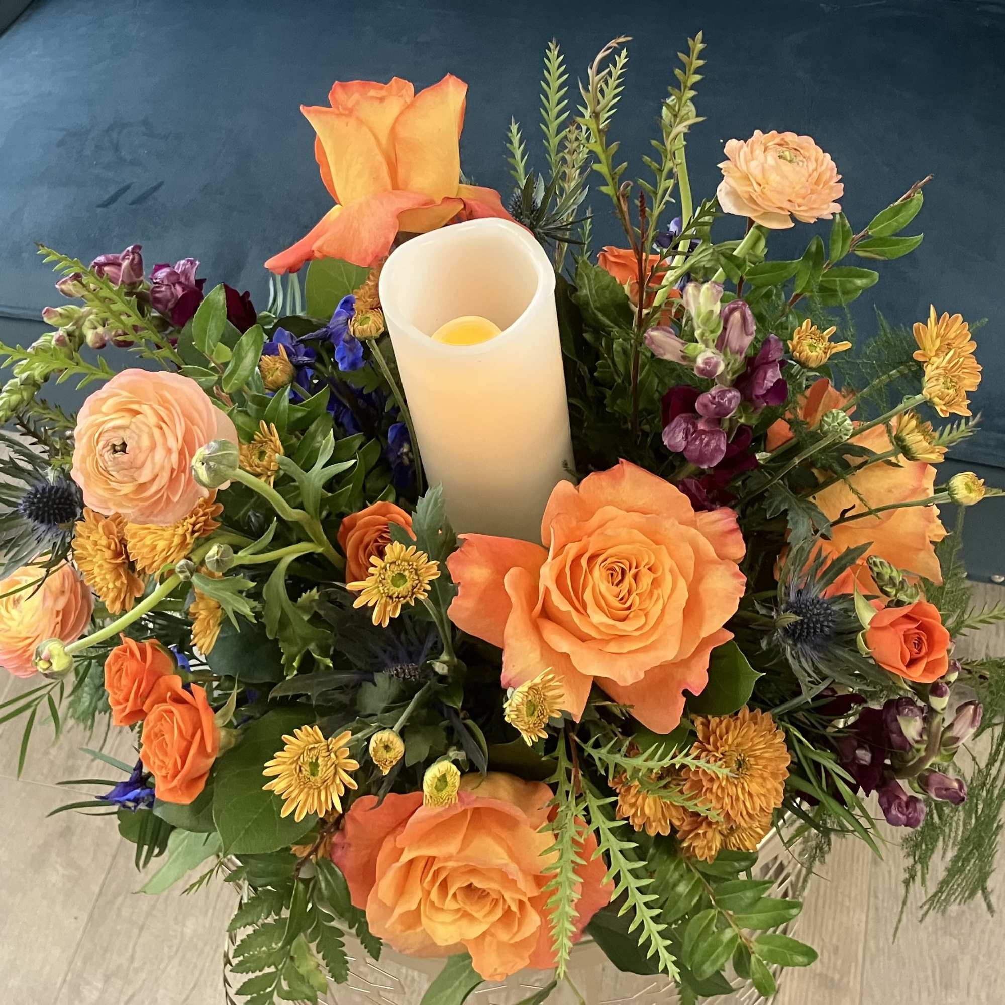 Add a touch of fall elegance to the Thanksgiving table with Ruth