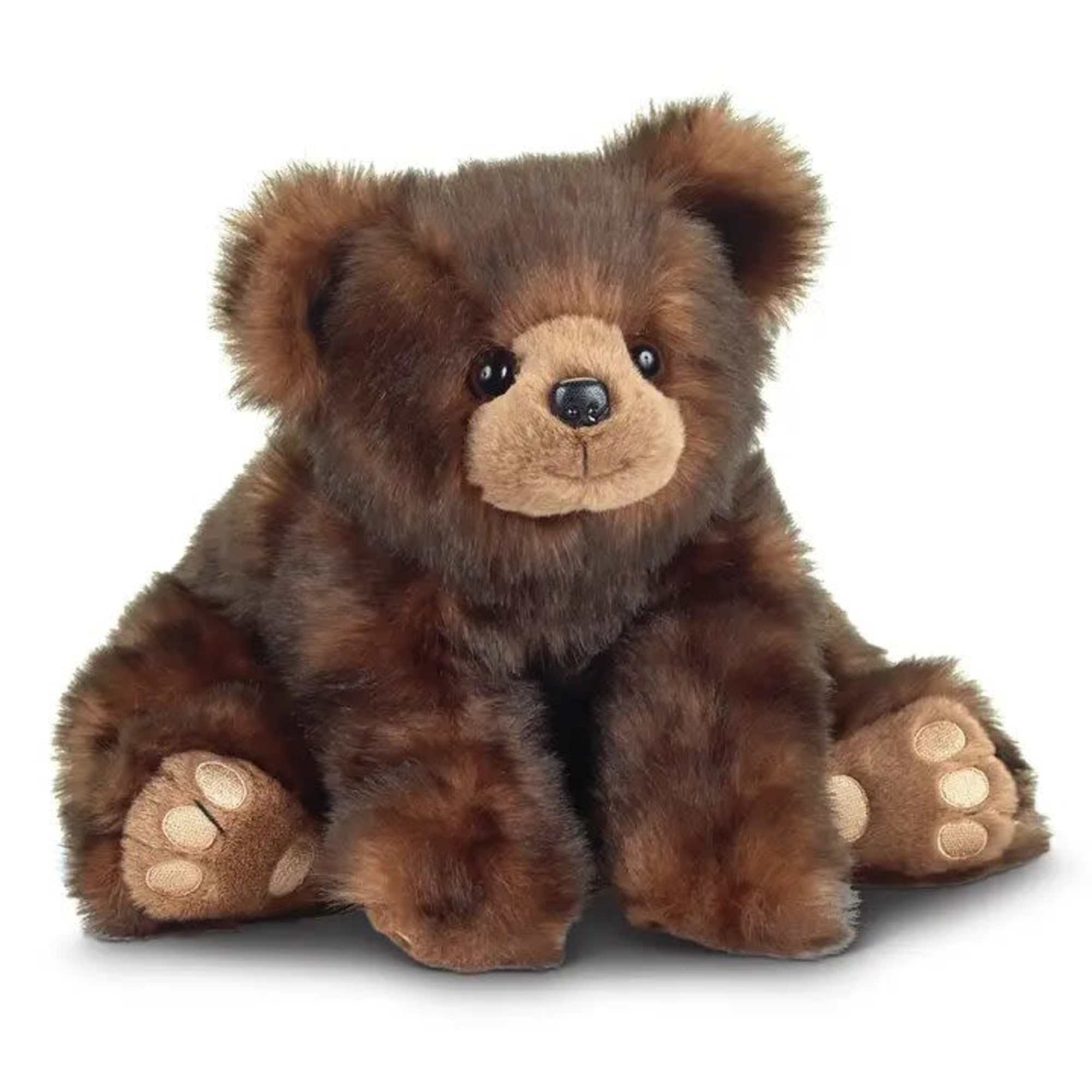 Makes a perfect gift and treasured collectible
19&quot; bear, with brown nuzzle is