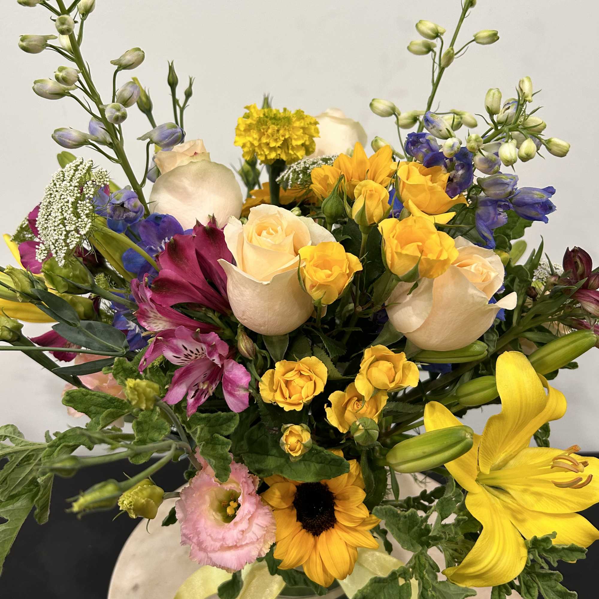 Designer&#039;s Choice arrangements. Beautiful bouquets made with the freshest product available.
