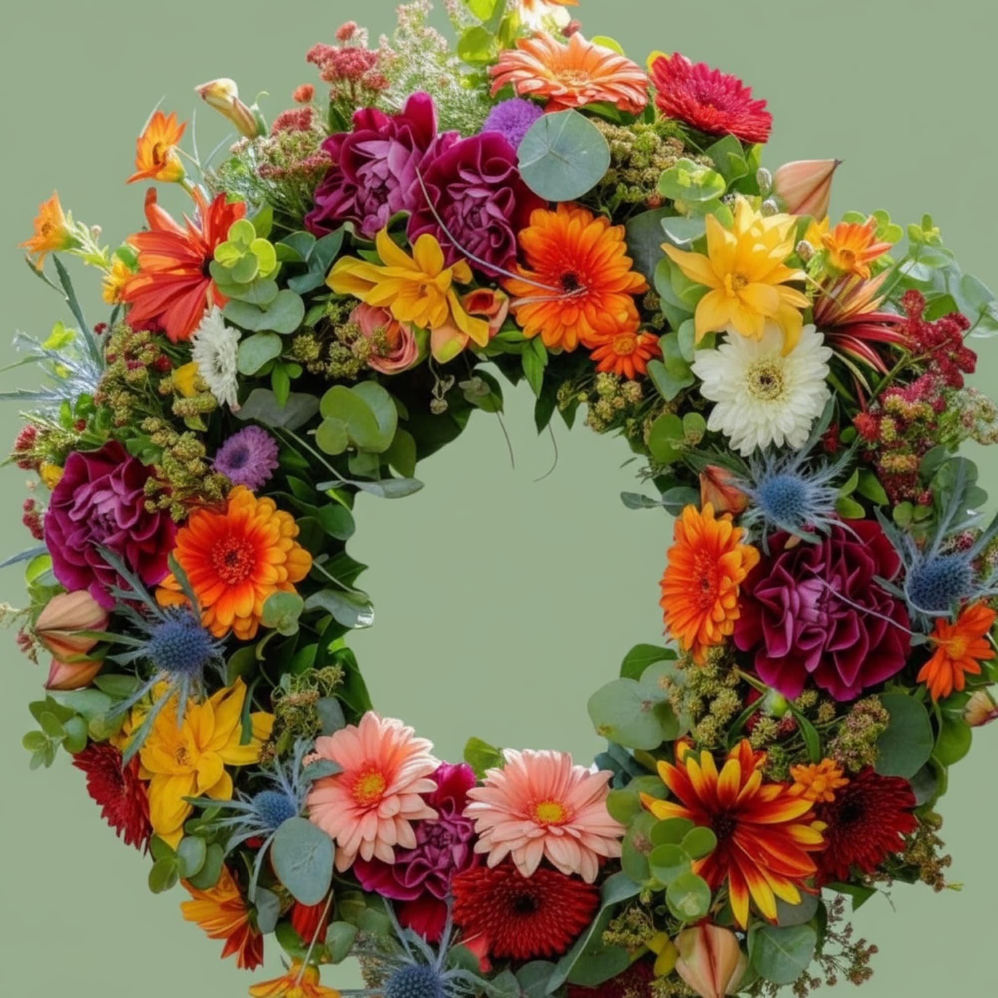 Bring a burst of vibrant joy to any space with our Garden