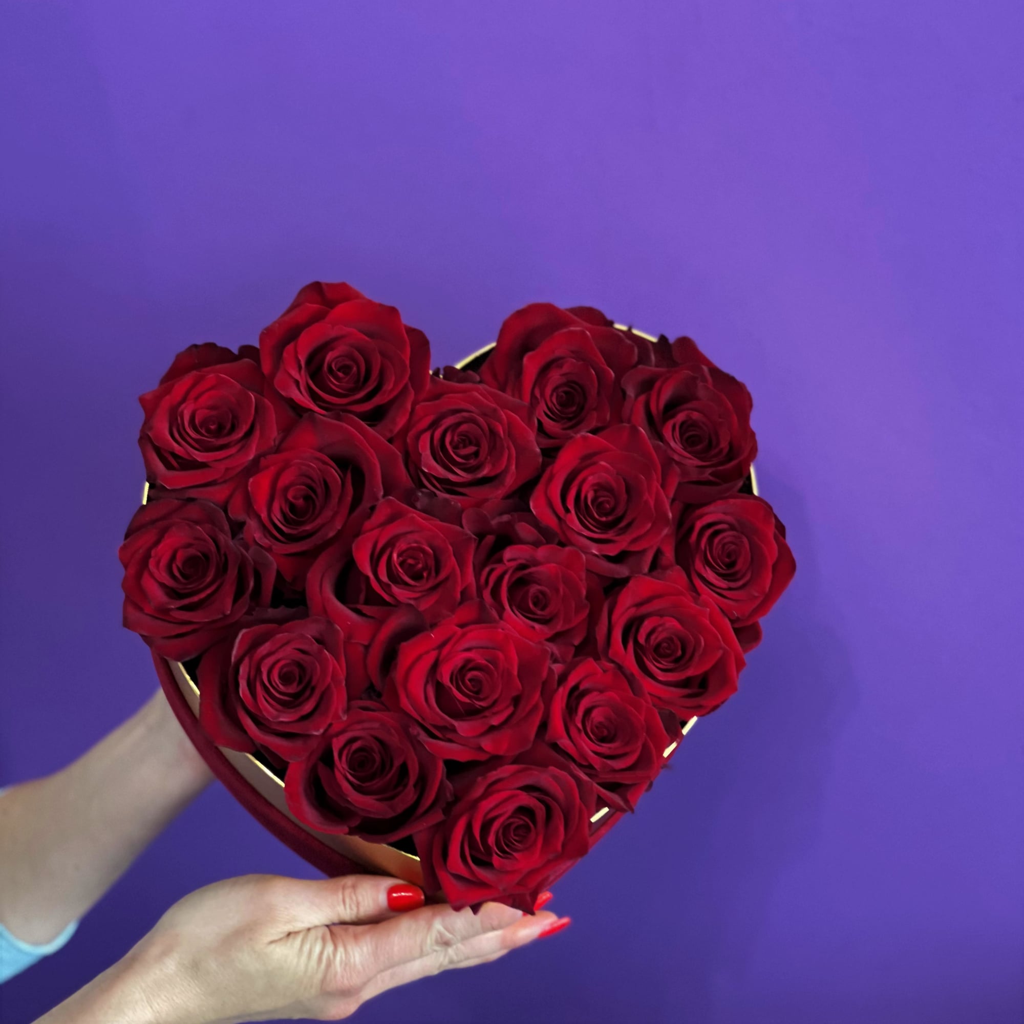 Same-Day Delivery is usually available in white, red, peach, and pink. Other