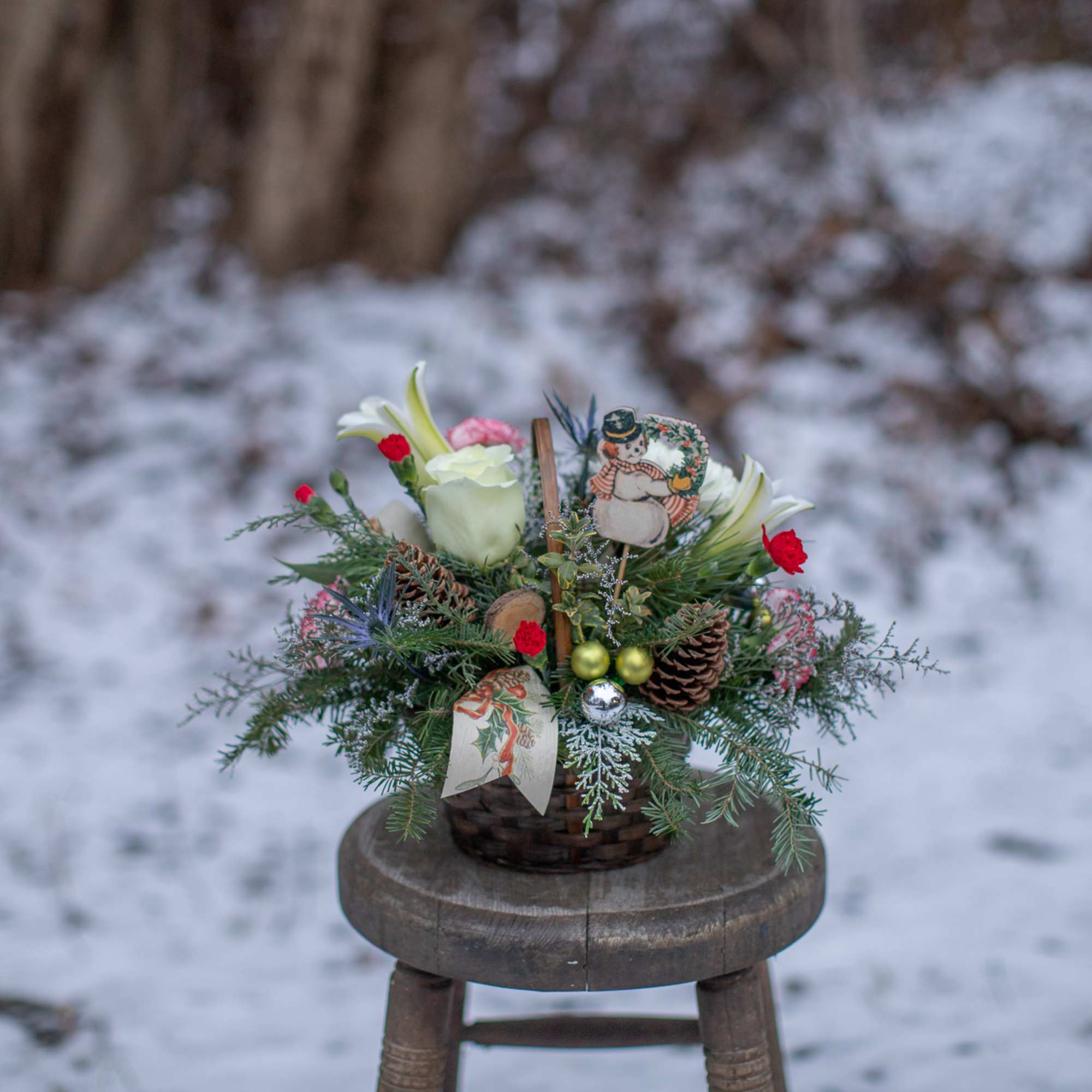 Adorable vintage take on the whimsical winter tales of past.  Winter