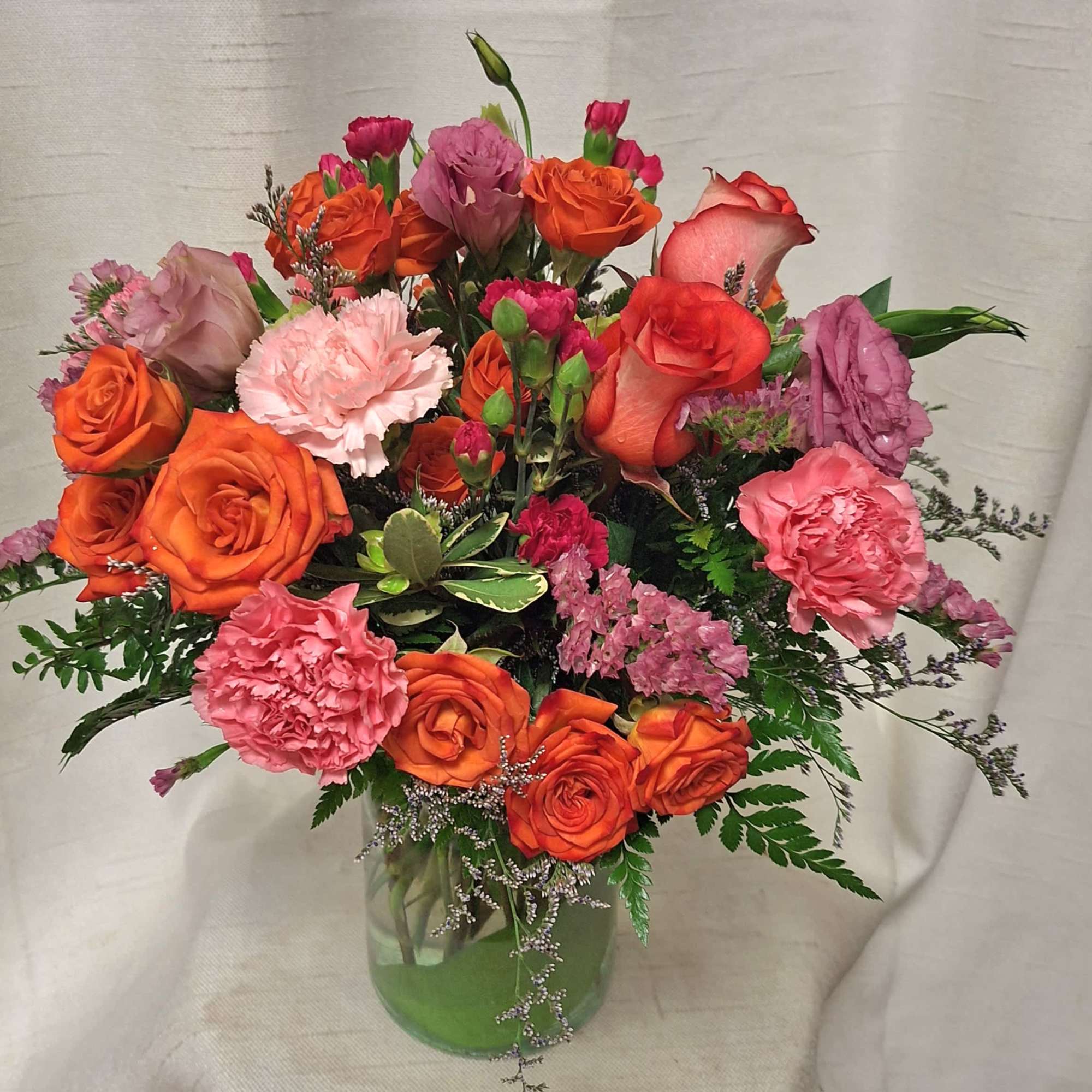 Indulge in the vibrant hues of our Orange, Pink, and Hot Pink