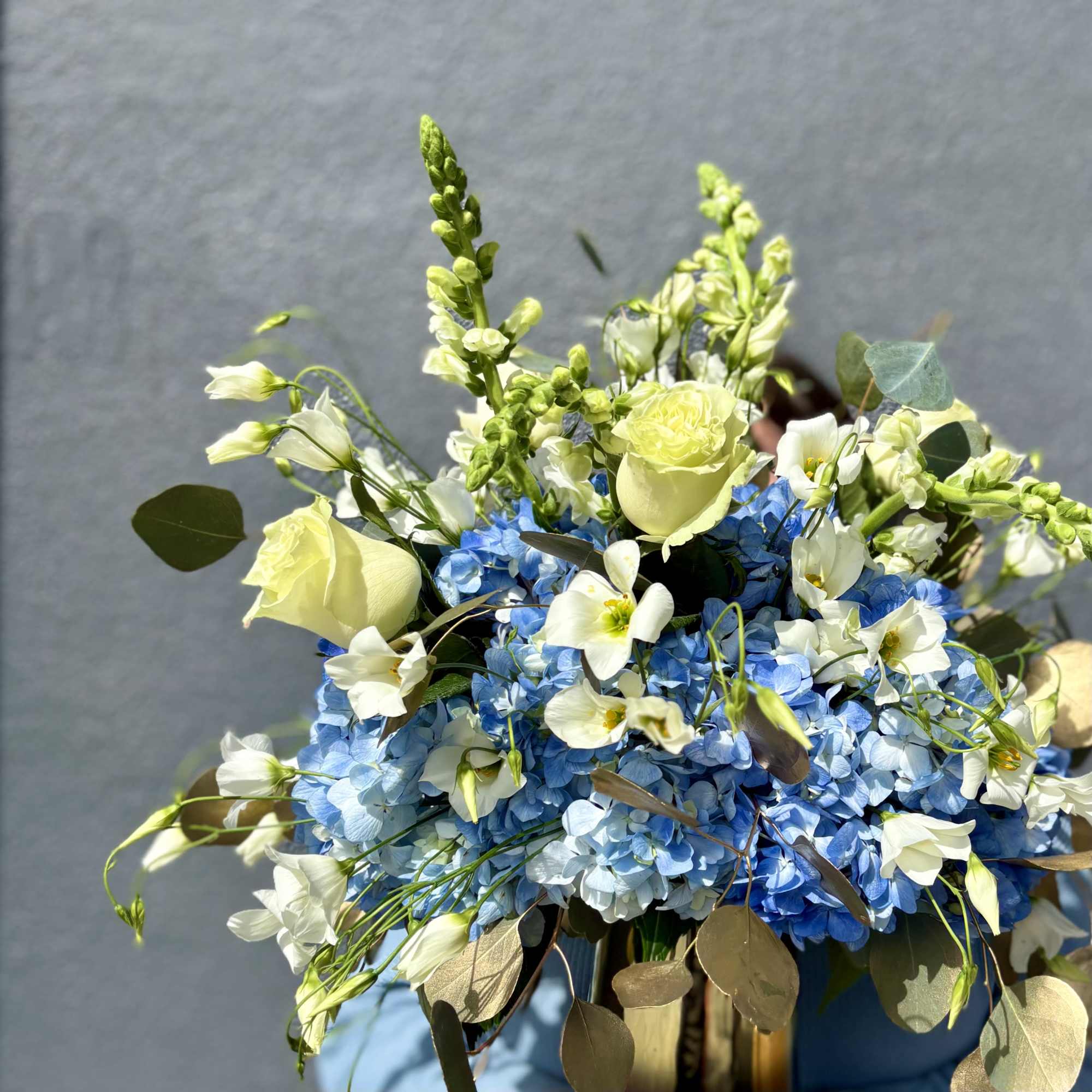 Heart of Gold is an arrangement that will really shine. Fluffy blue