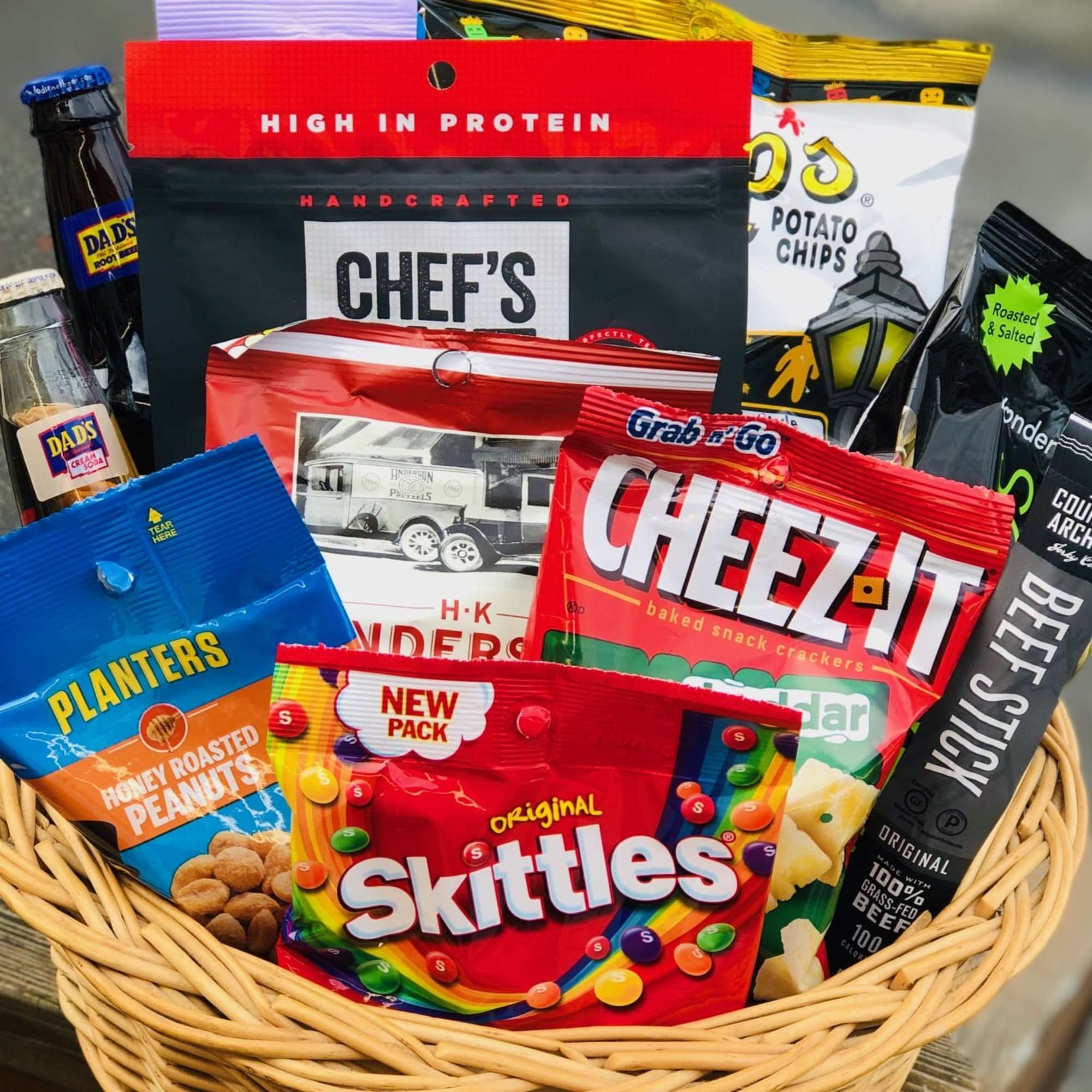 Send this caring expression of some of his all time favorites! 
Assorted