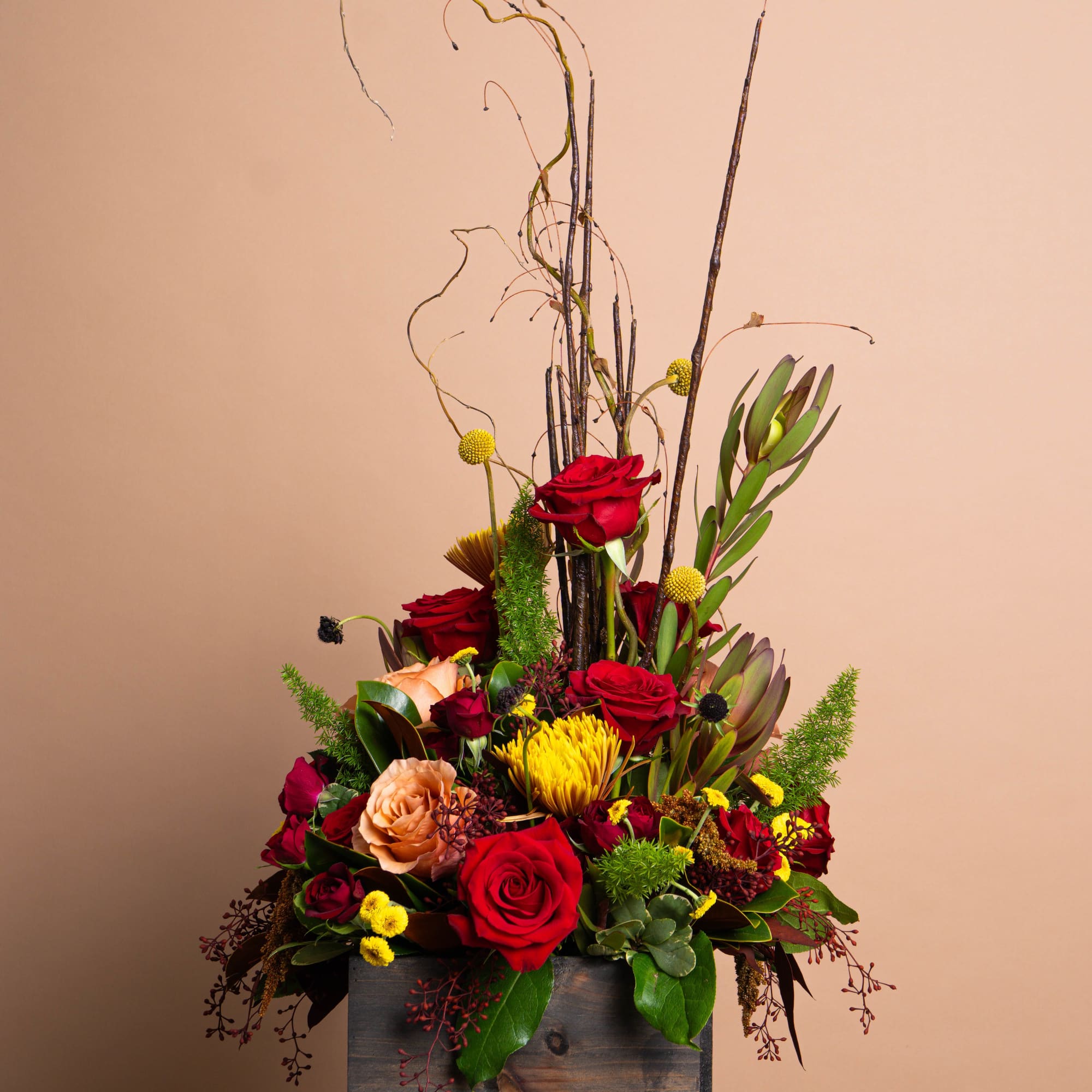 Depth and heat in perfect balance. EMBER gathers crimson roses, toffee and