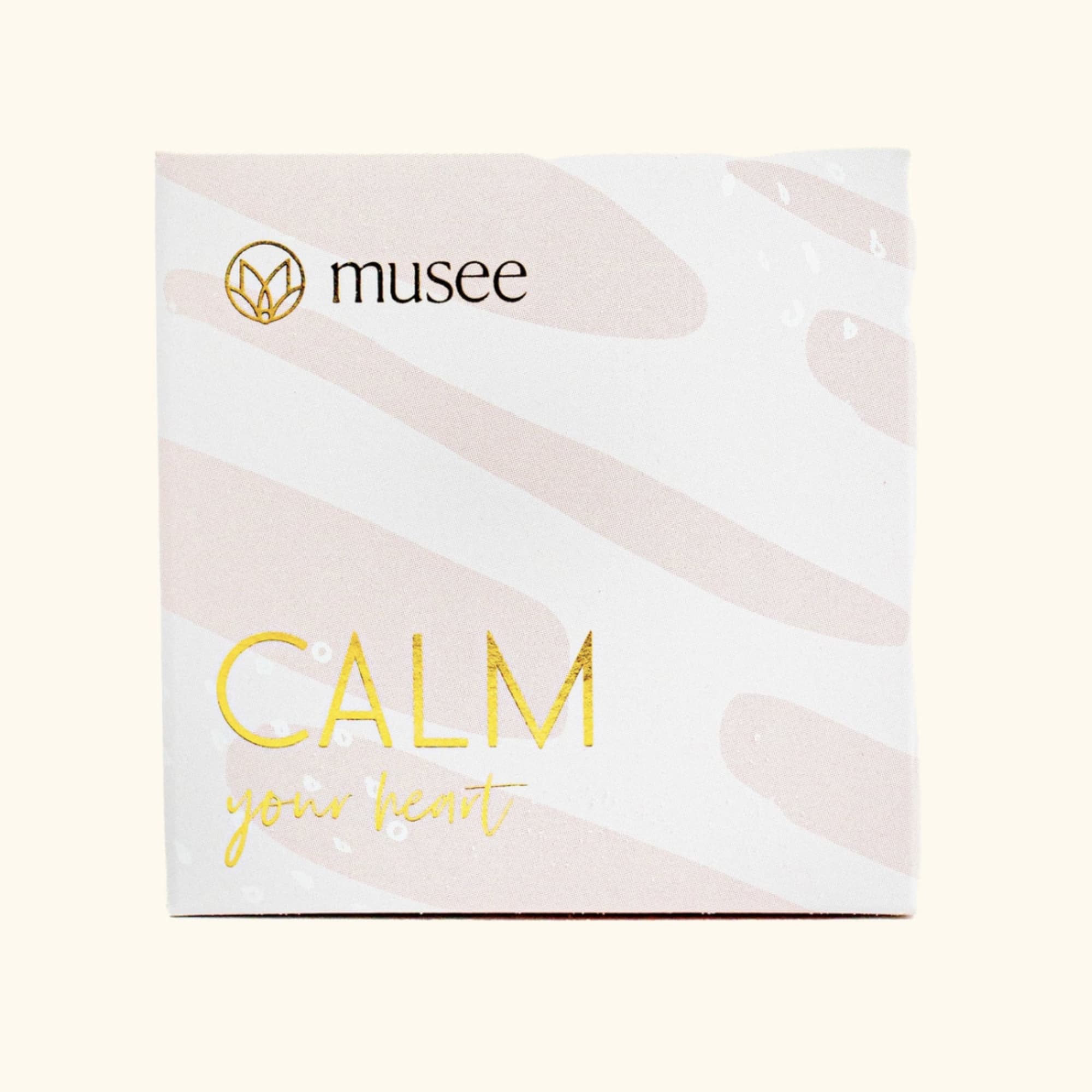 Musee Calm your Heart Bar Soap | Lilac &amp; Fresh Herbs

Quiet and