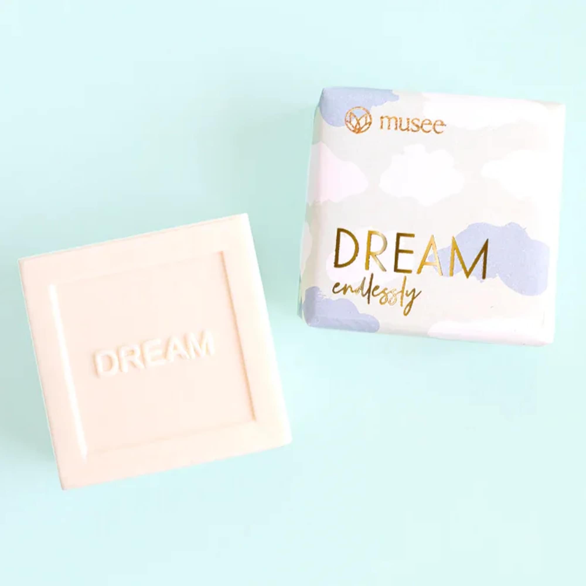 Musee Dream Endlessly Bar Soap | Chamomile &amp; Hyacinth

Daydream of the endless
