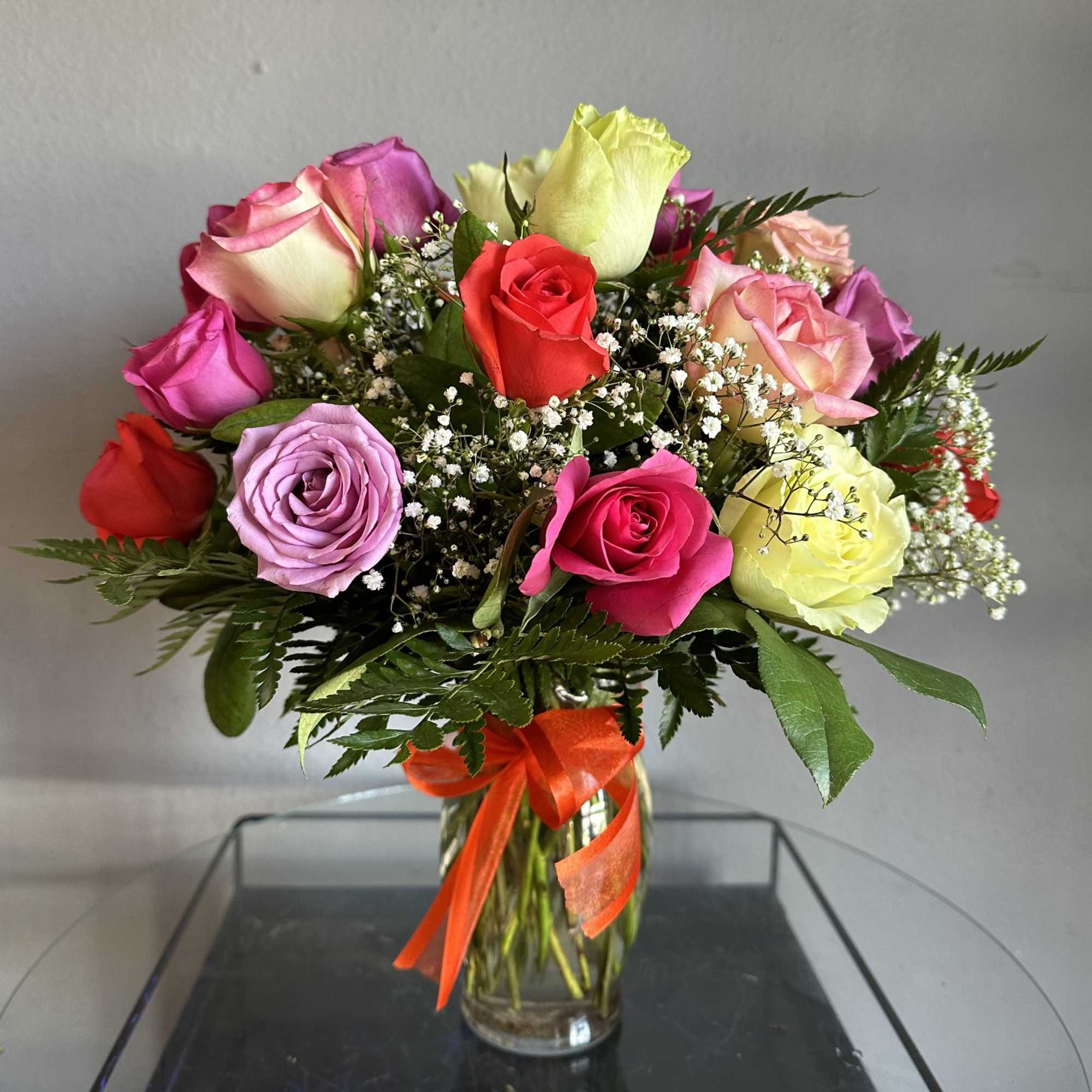 This fan favorite rose special includes mixed colored (excluding red) local 40