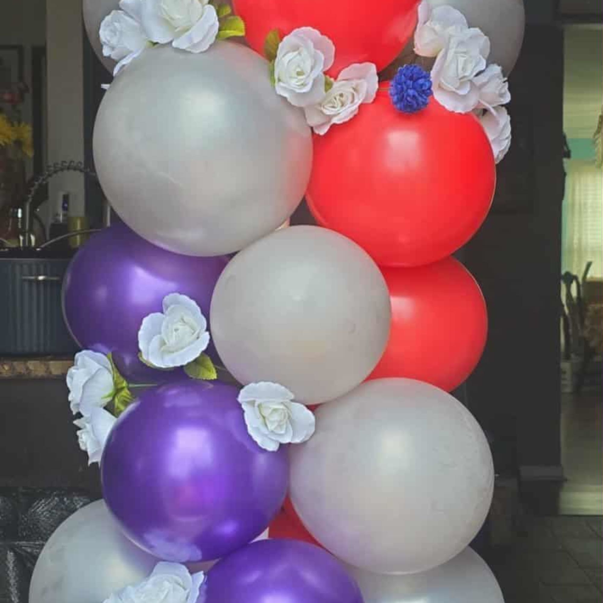Make any occasion extra special! Order custom balloon columns, with up to