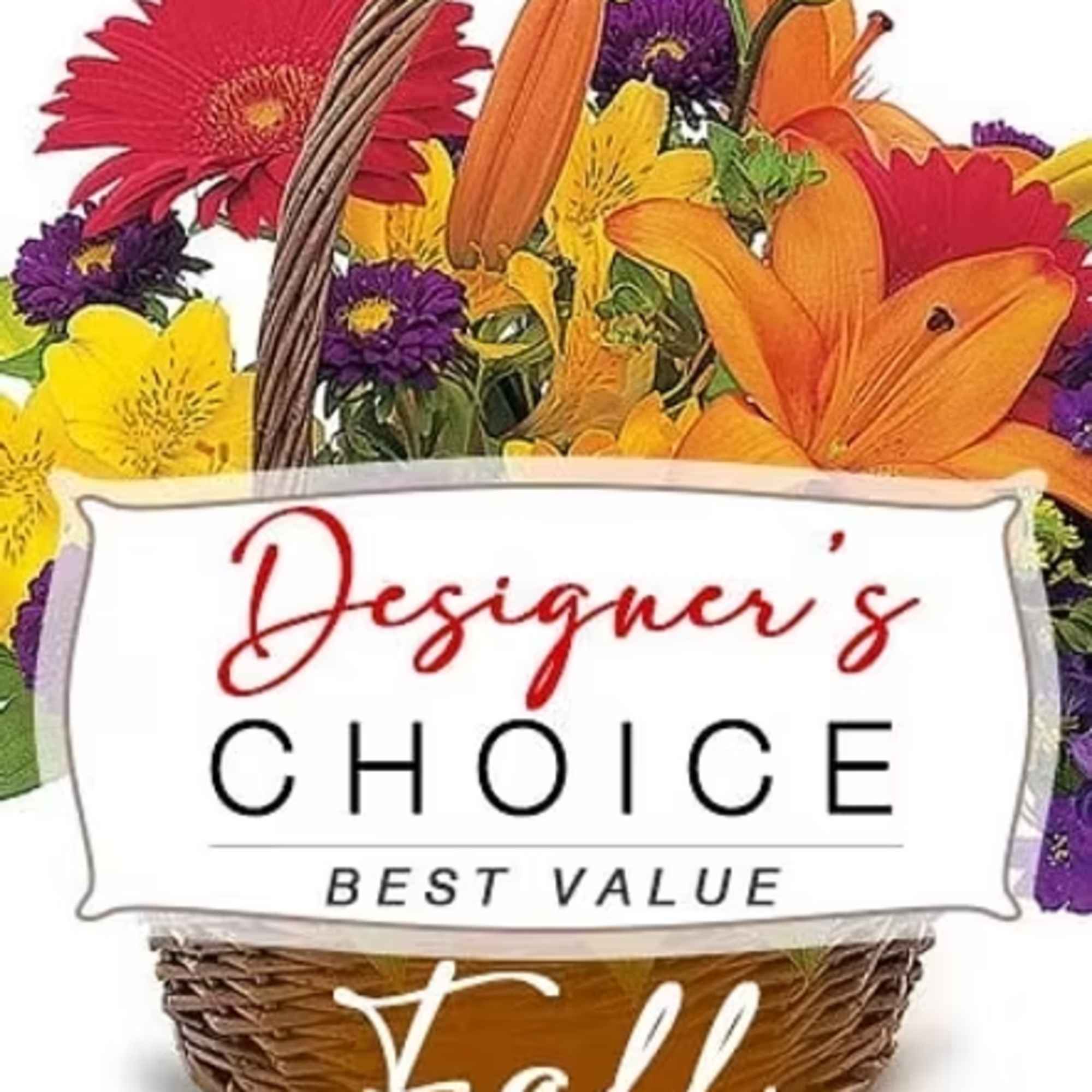 Our finest selection of hand-picked autumn vibe blooms artfully designed and custom