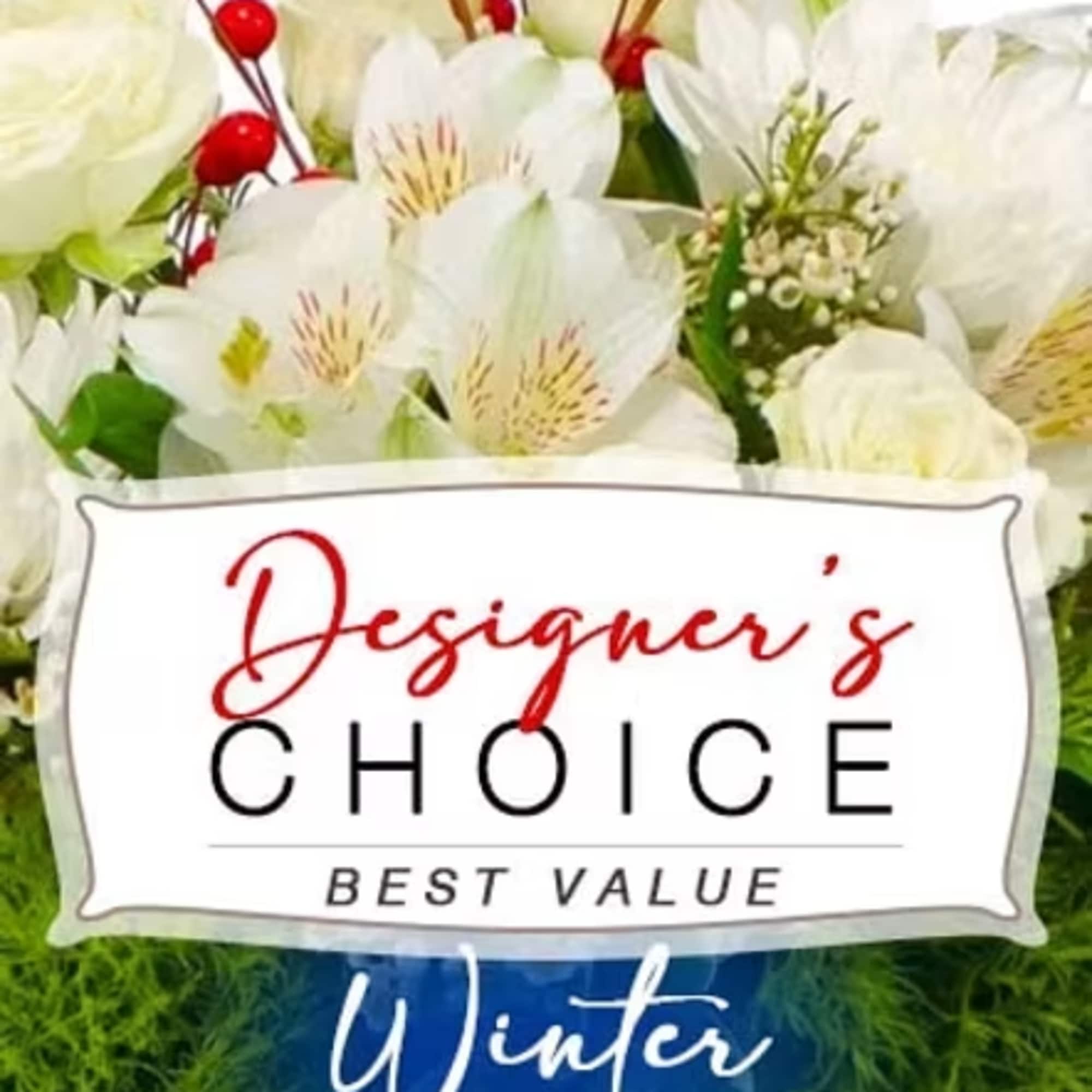 Our finest selection of hand-picked blooms artfully designed and custom made by