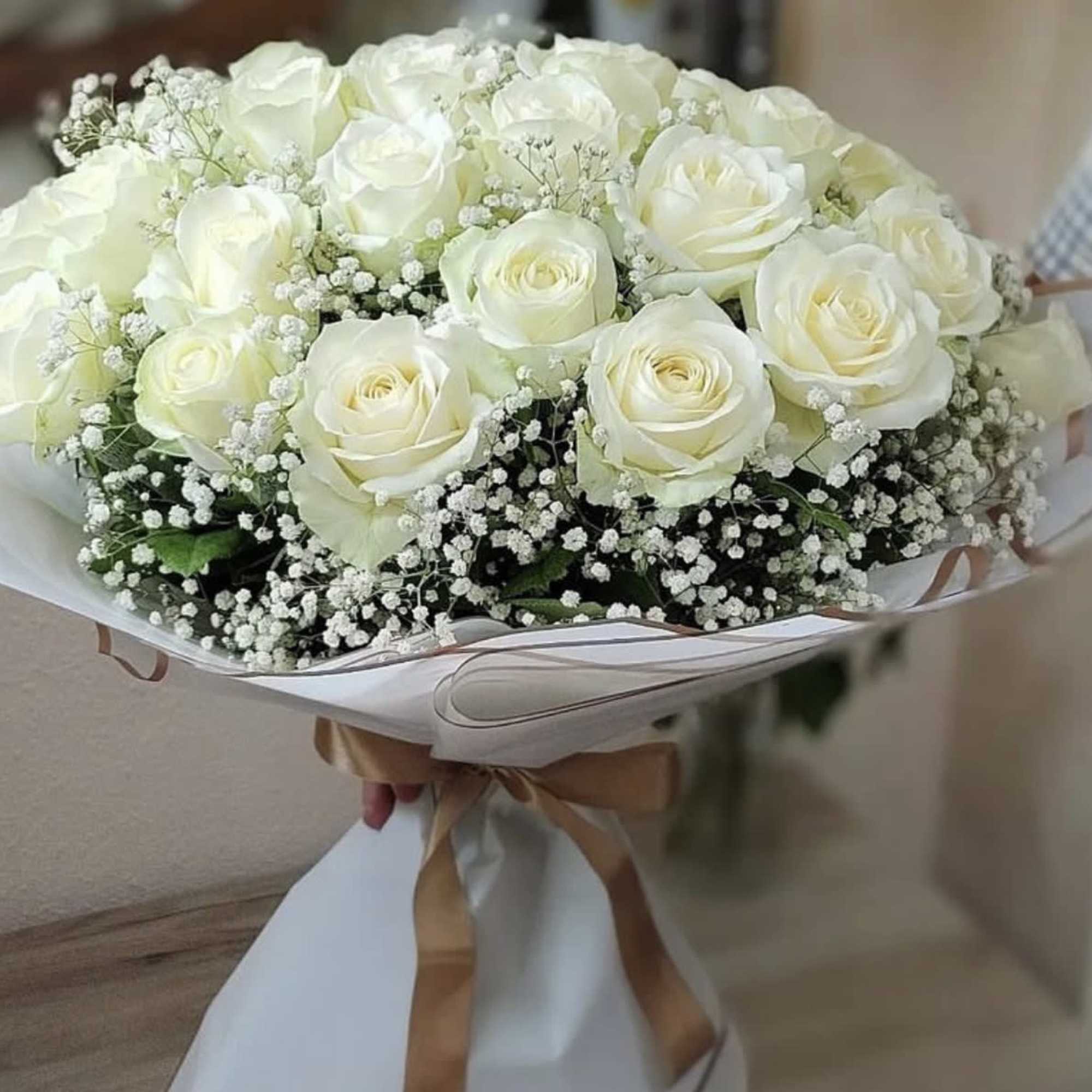 Our white roses are the ultimate way to show you care. Two