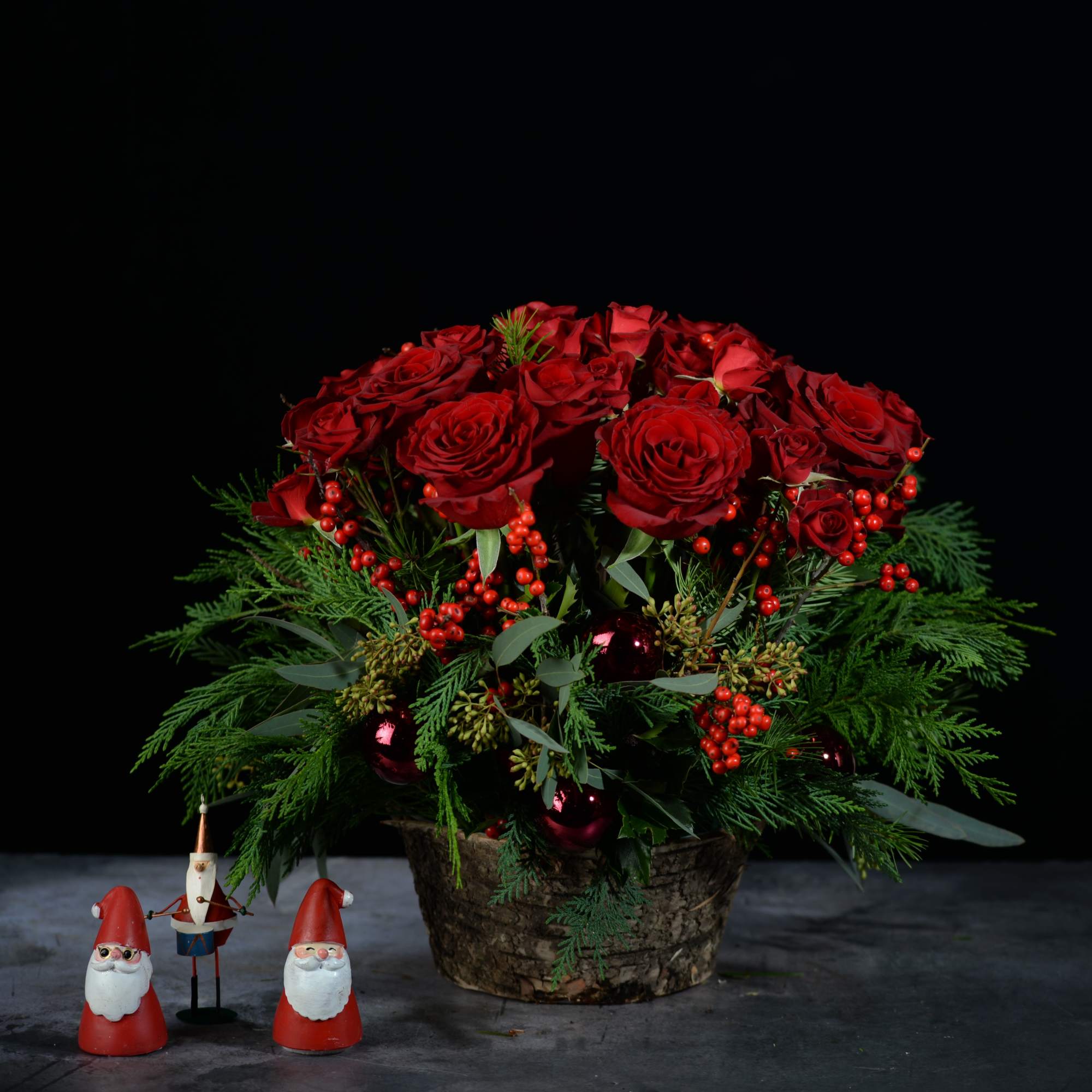 The best of all gifts around any Christmas tree: the presence of