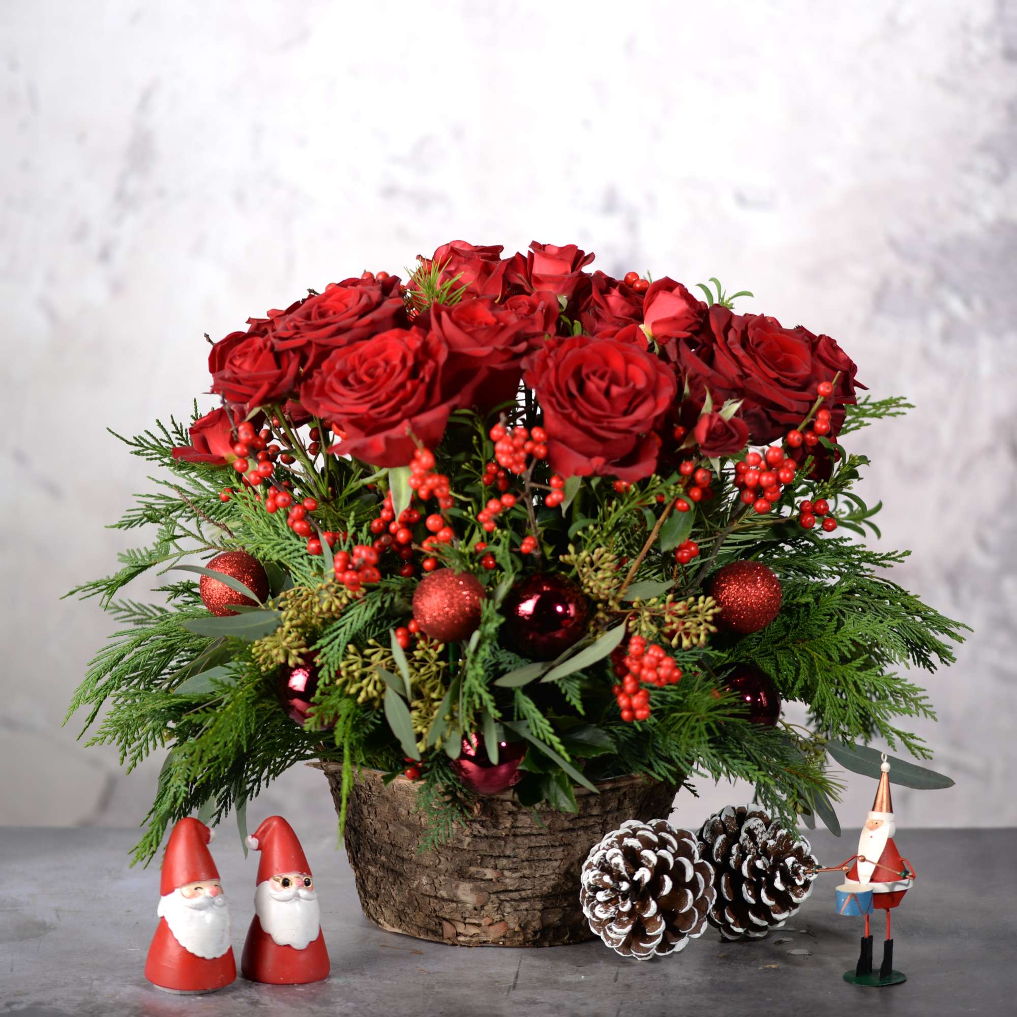 The best of all gifts around any Christmas tree: the presence of