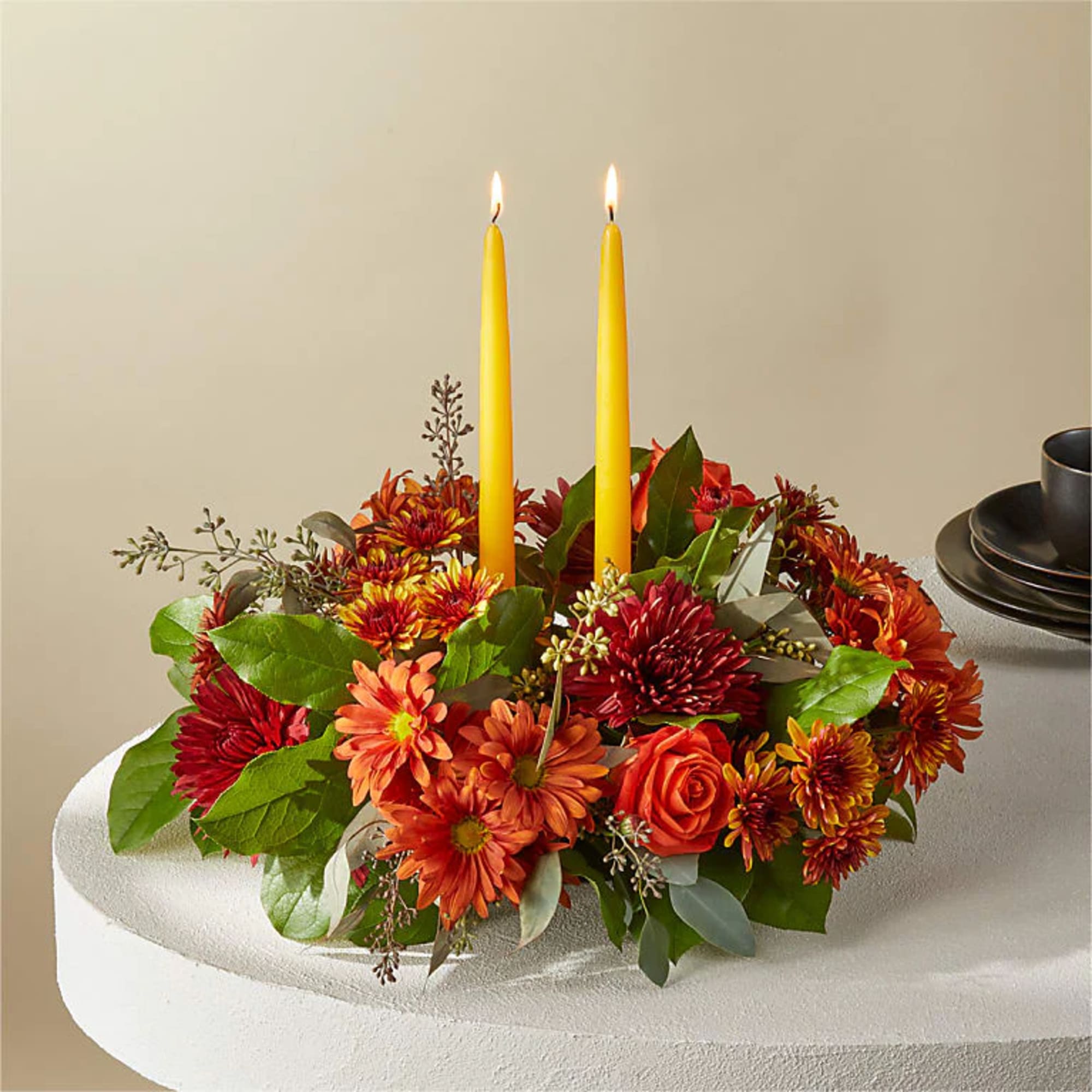 Cast your holiday meals in a whole new light with this lovely