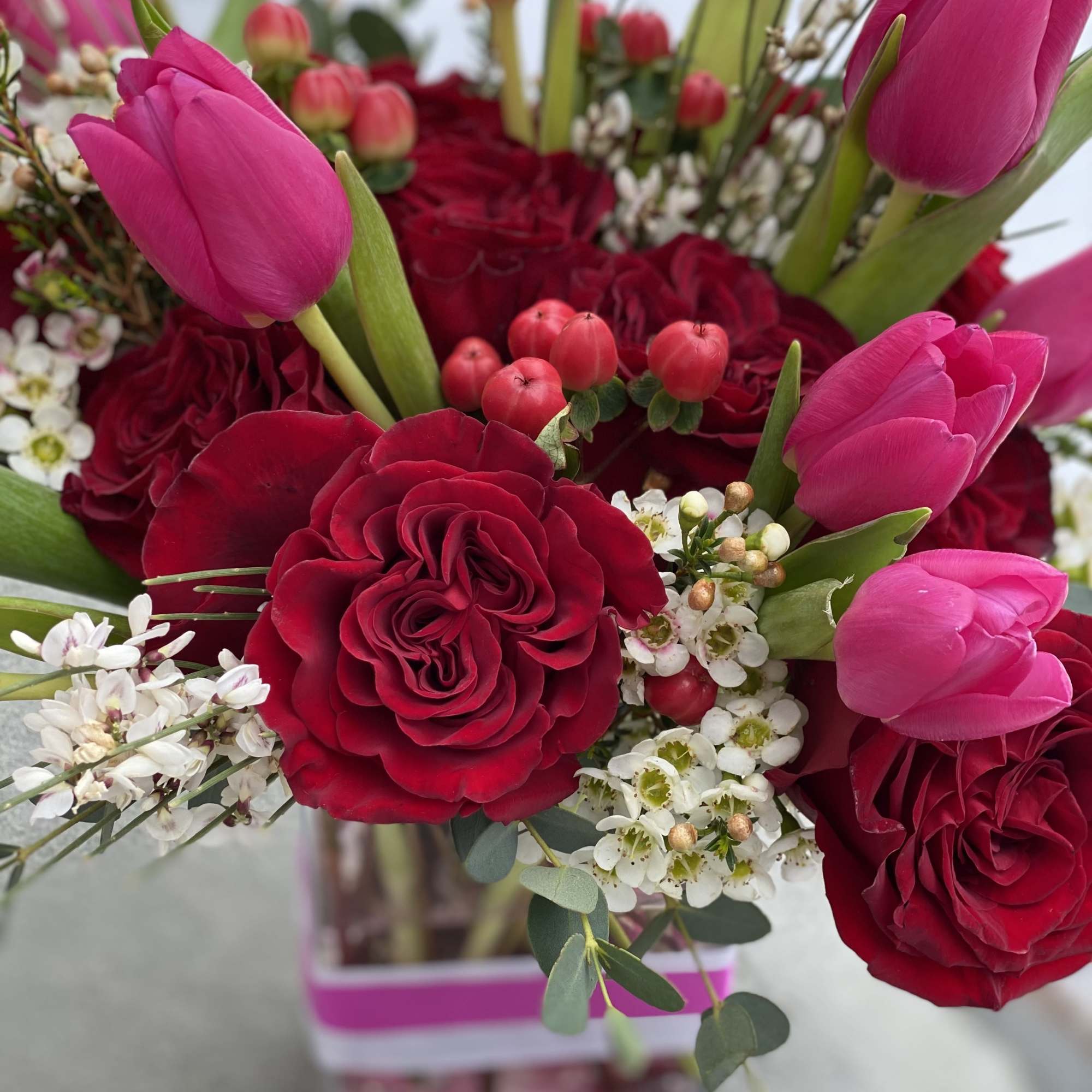 We love tulips anytime of the year &amp; they pair so well