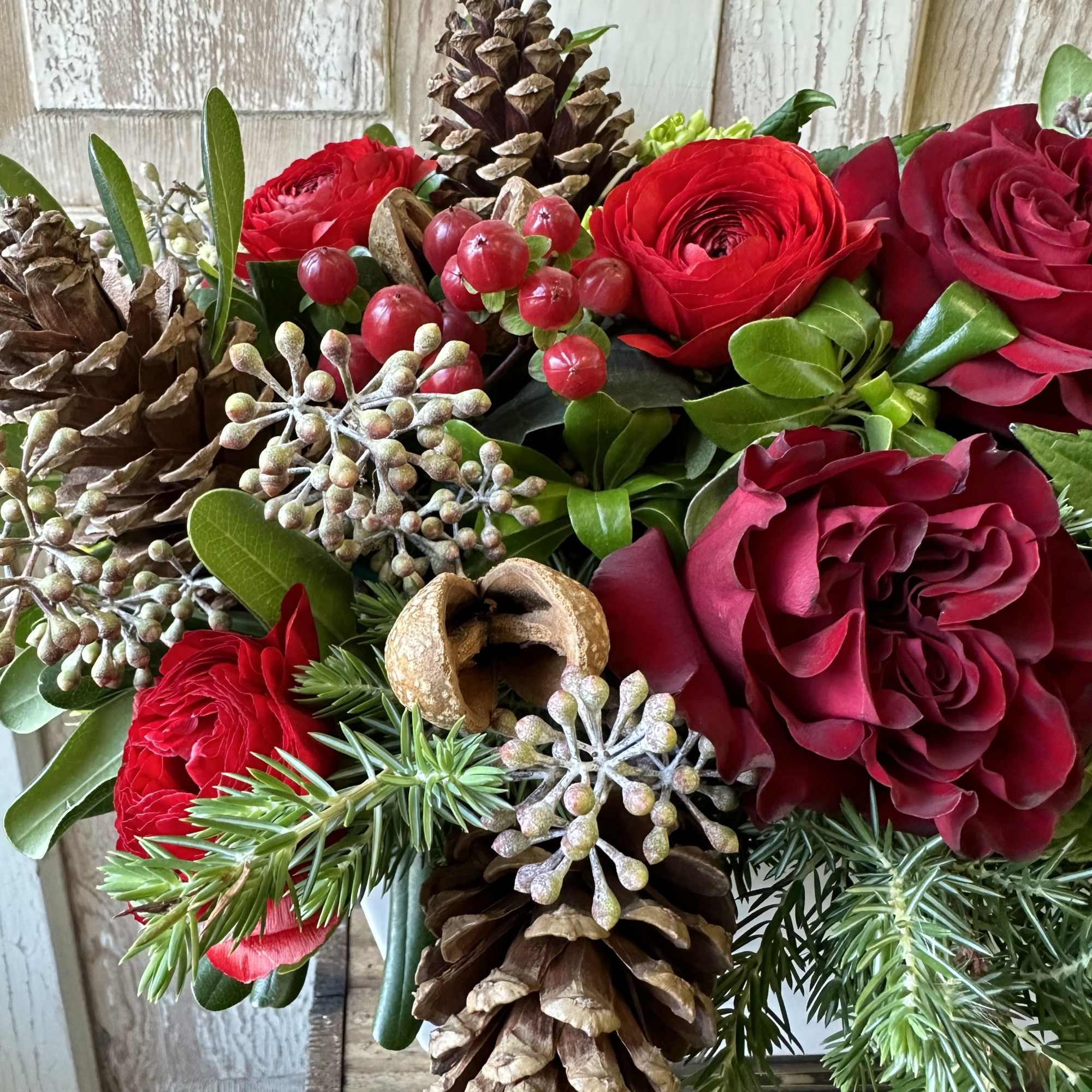 Want to spread holiday cheer? Our Holiday Express arrangement is filled with
