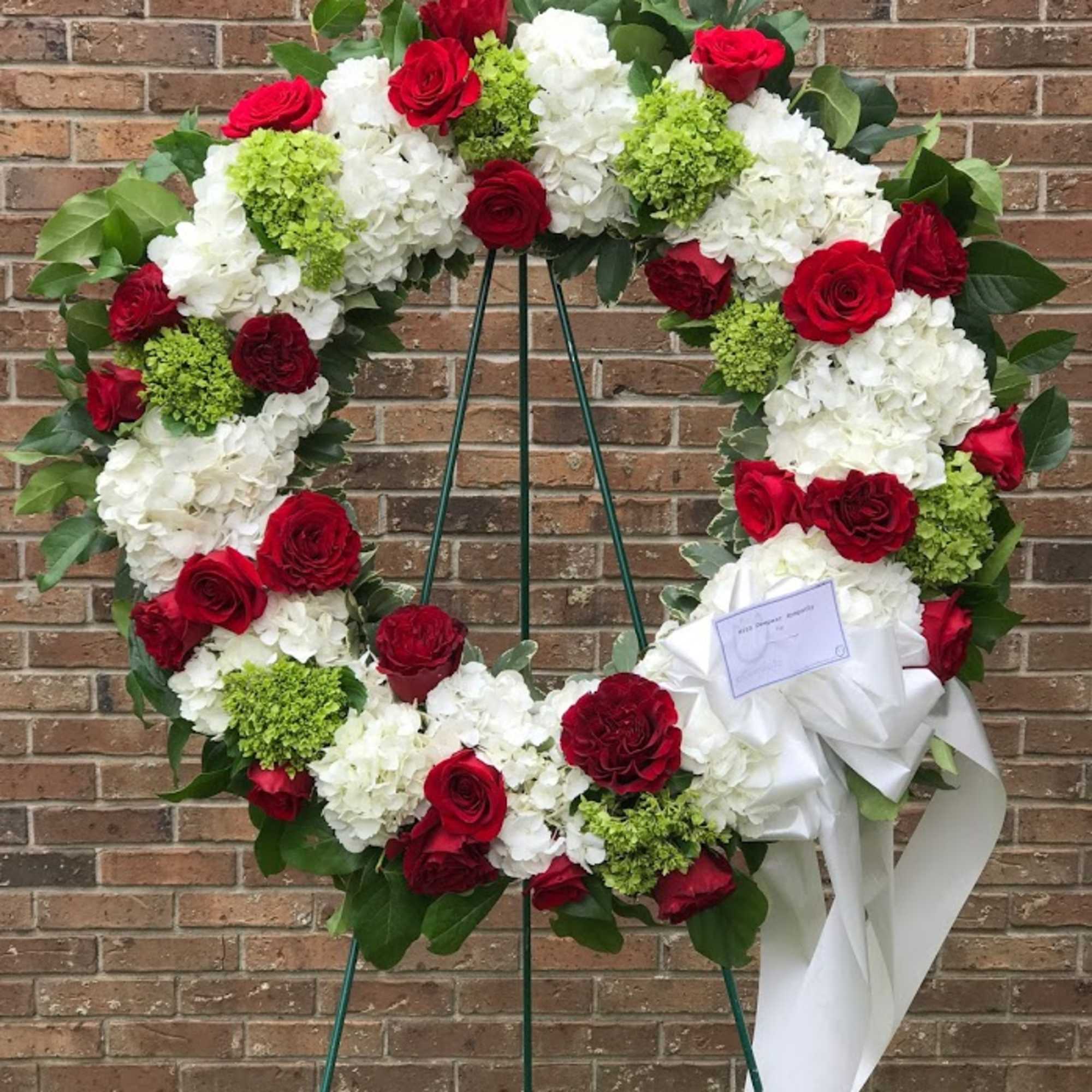 A beautiful sentiment to express your condolences. Please request color combination of