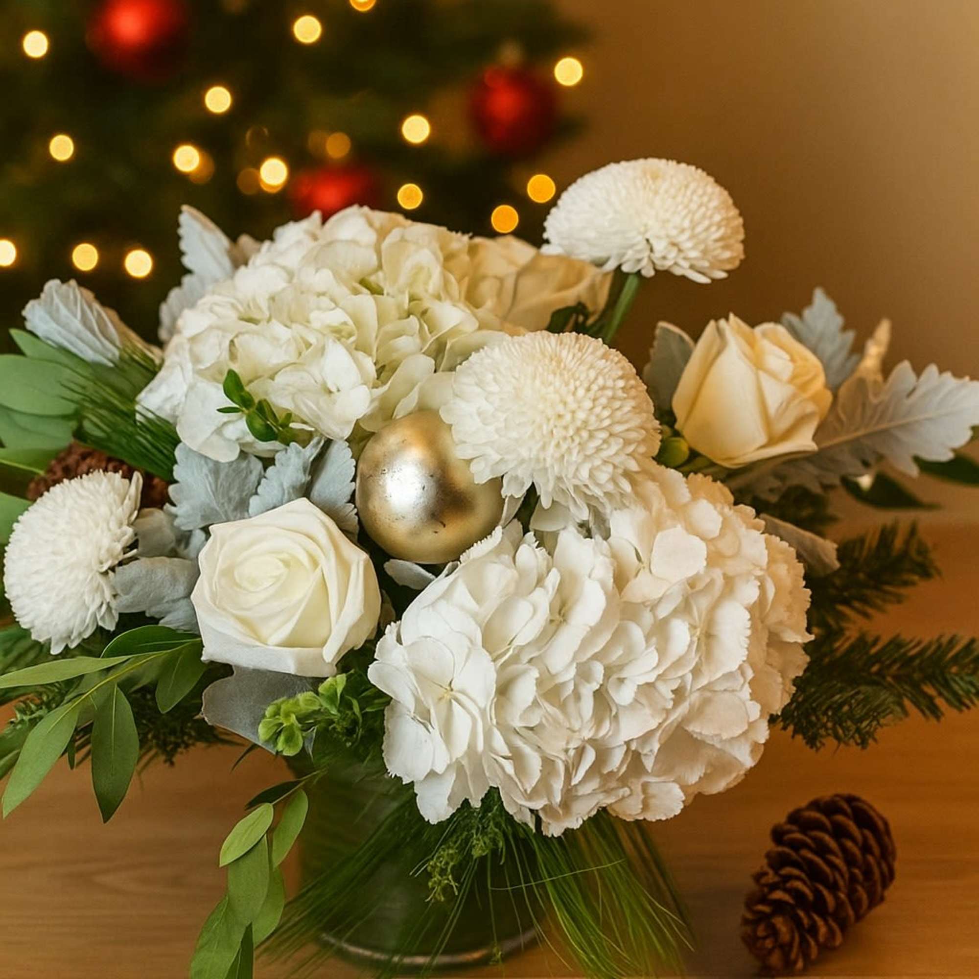 Modern Christmas Centerpiece

Bring holiday charm and contemporary elegance into any space with