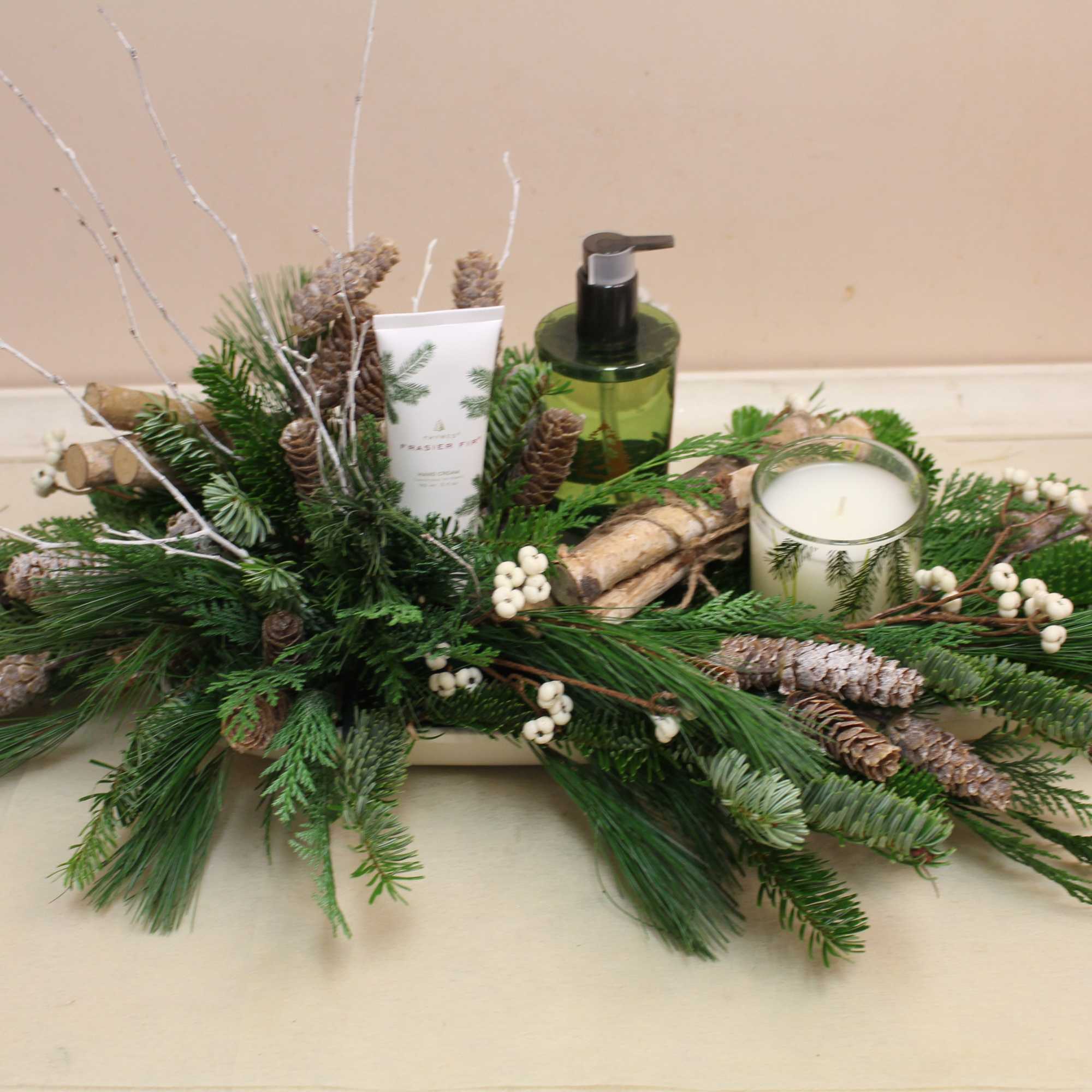 Thymes frasier fir 
This best-selling holiday candle is a staple for the