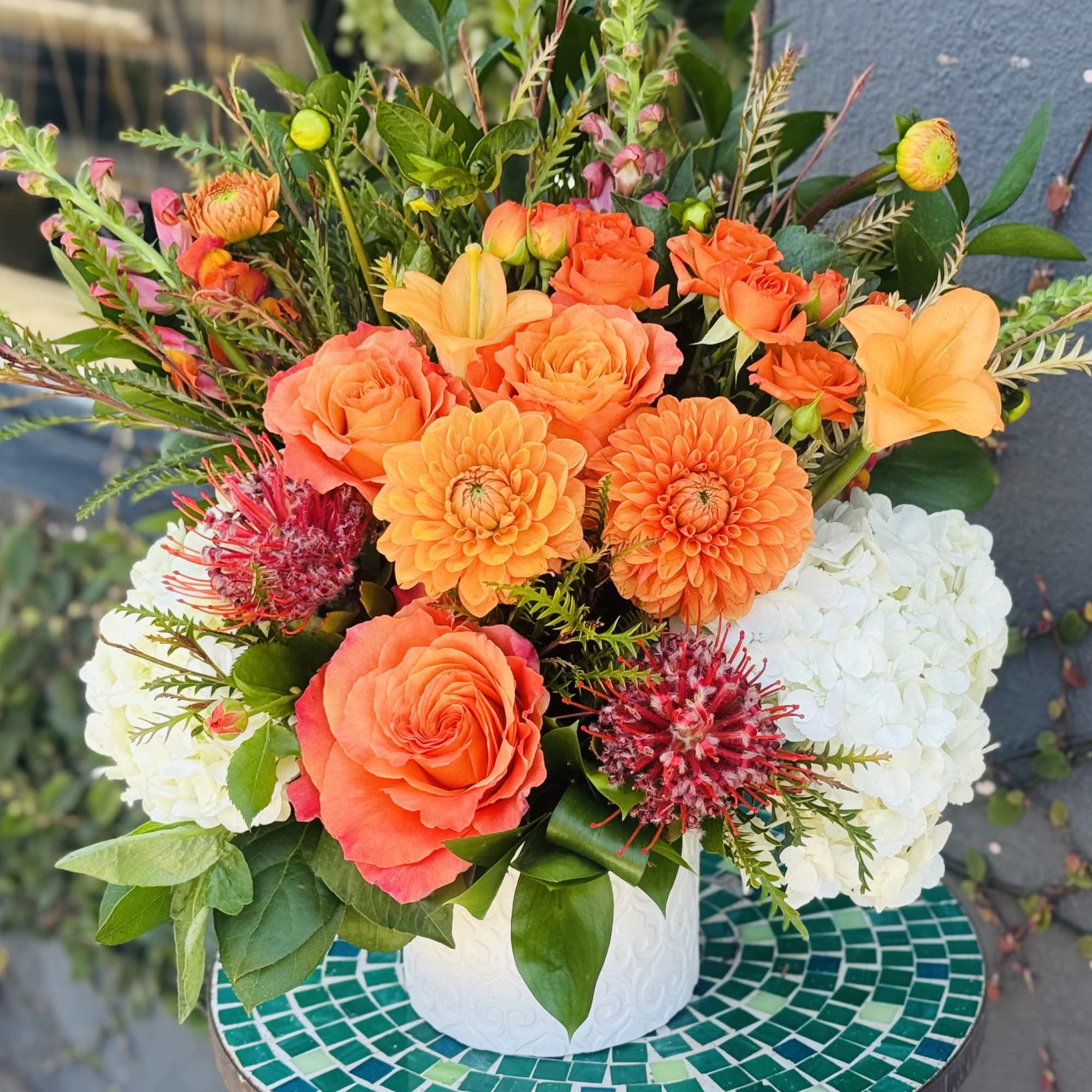 Seasonally, whichever Protea is in season we will use the first photograph