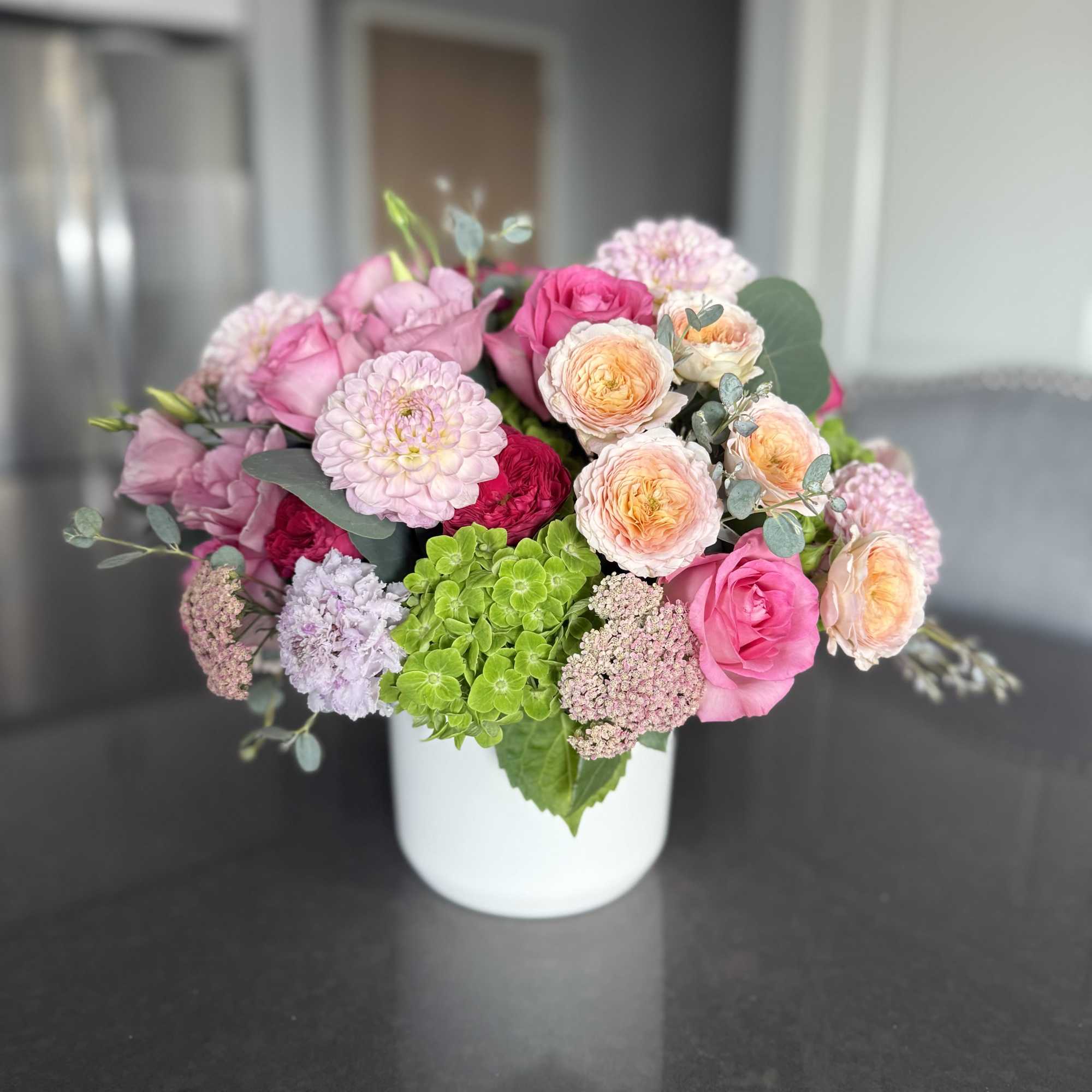 Spring Blush is a radiant floral arrangement that captures the essence of