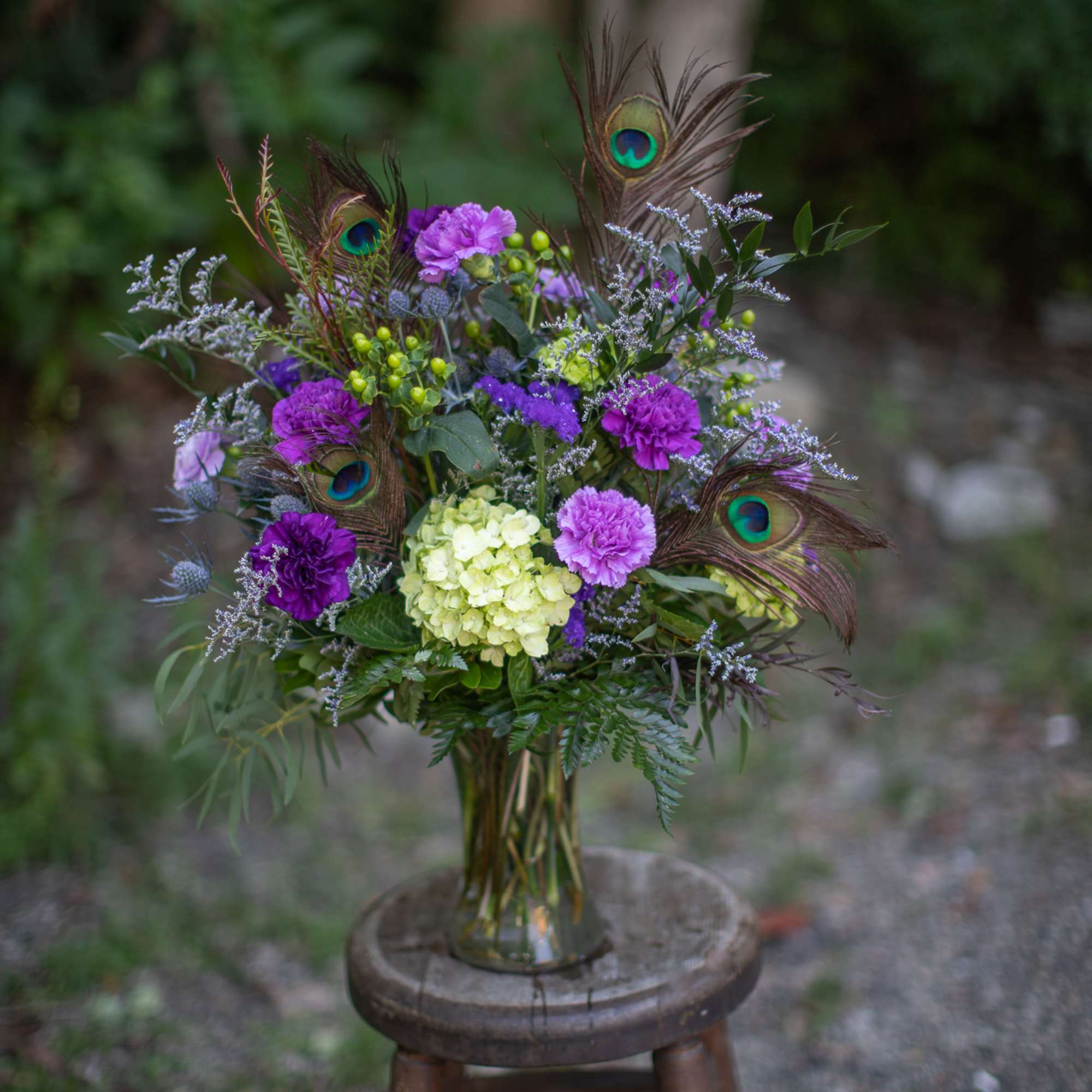 Purple is the color of royalty.  Captivate the eye with specialty