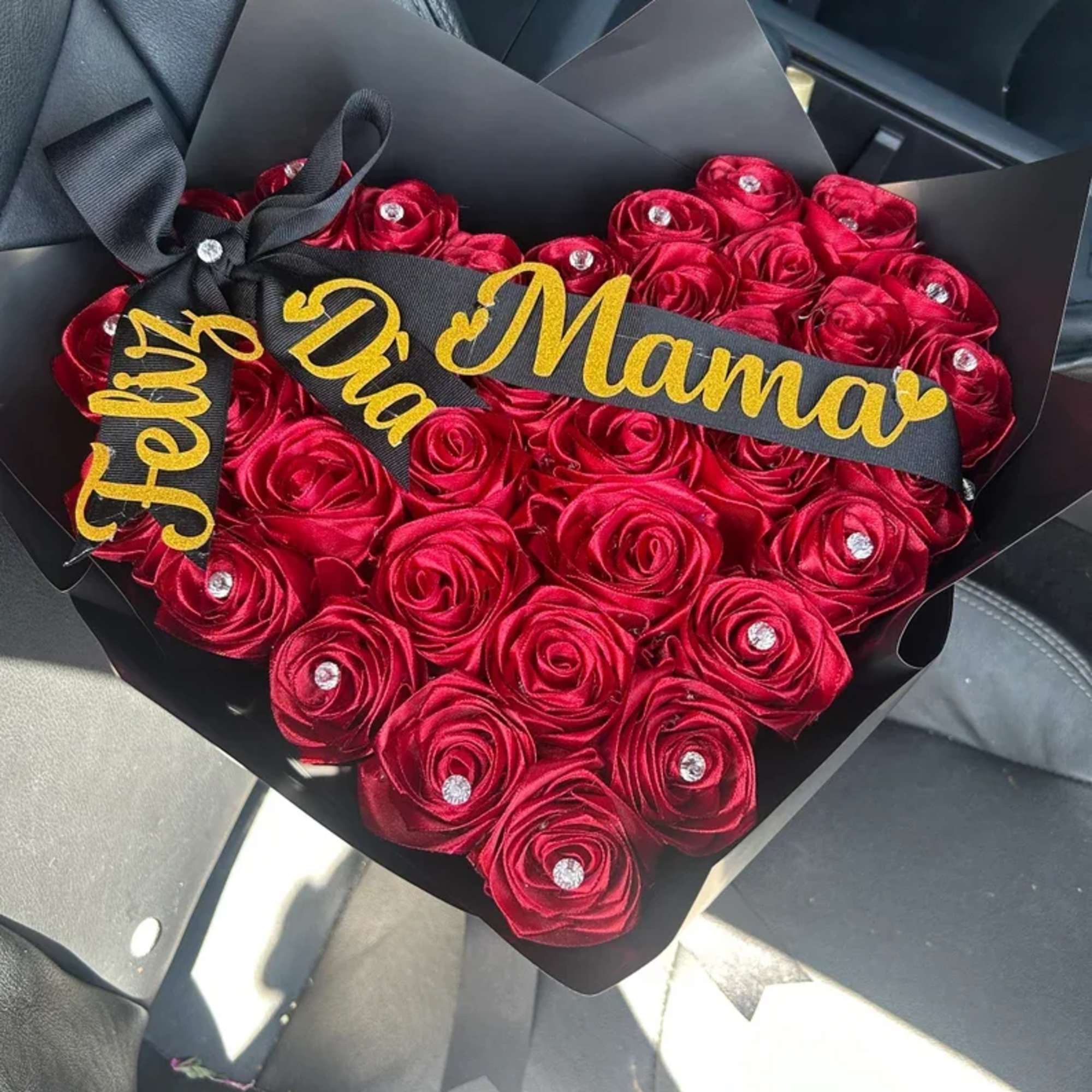 8inch heart shape wrap in paper we can made any color you