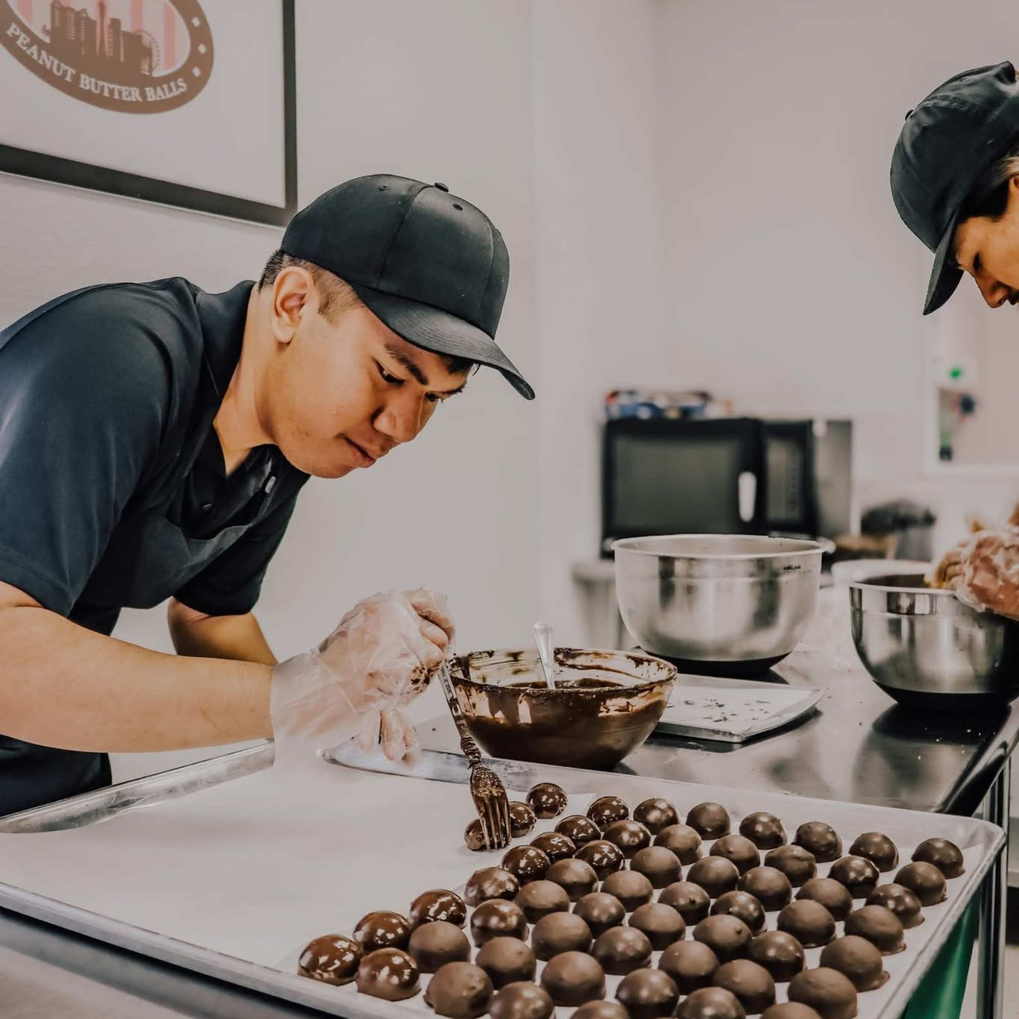 Handcrafted with care, made with love in every bite, and created with