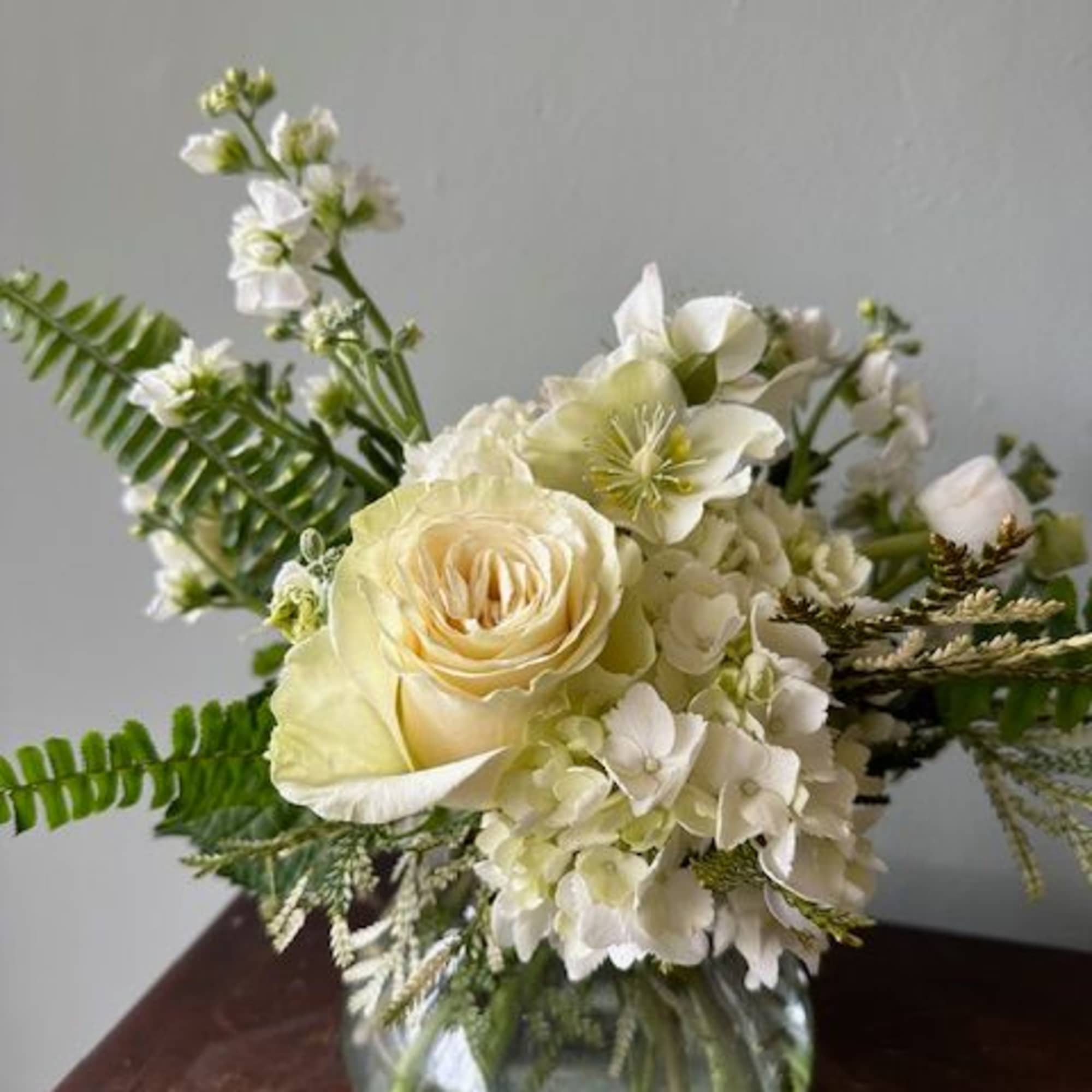 This beautiful floral arrangement is a naturally perfect way to tell someone