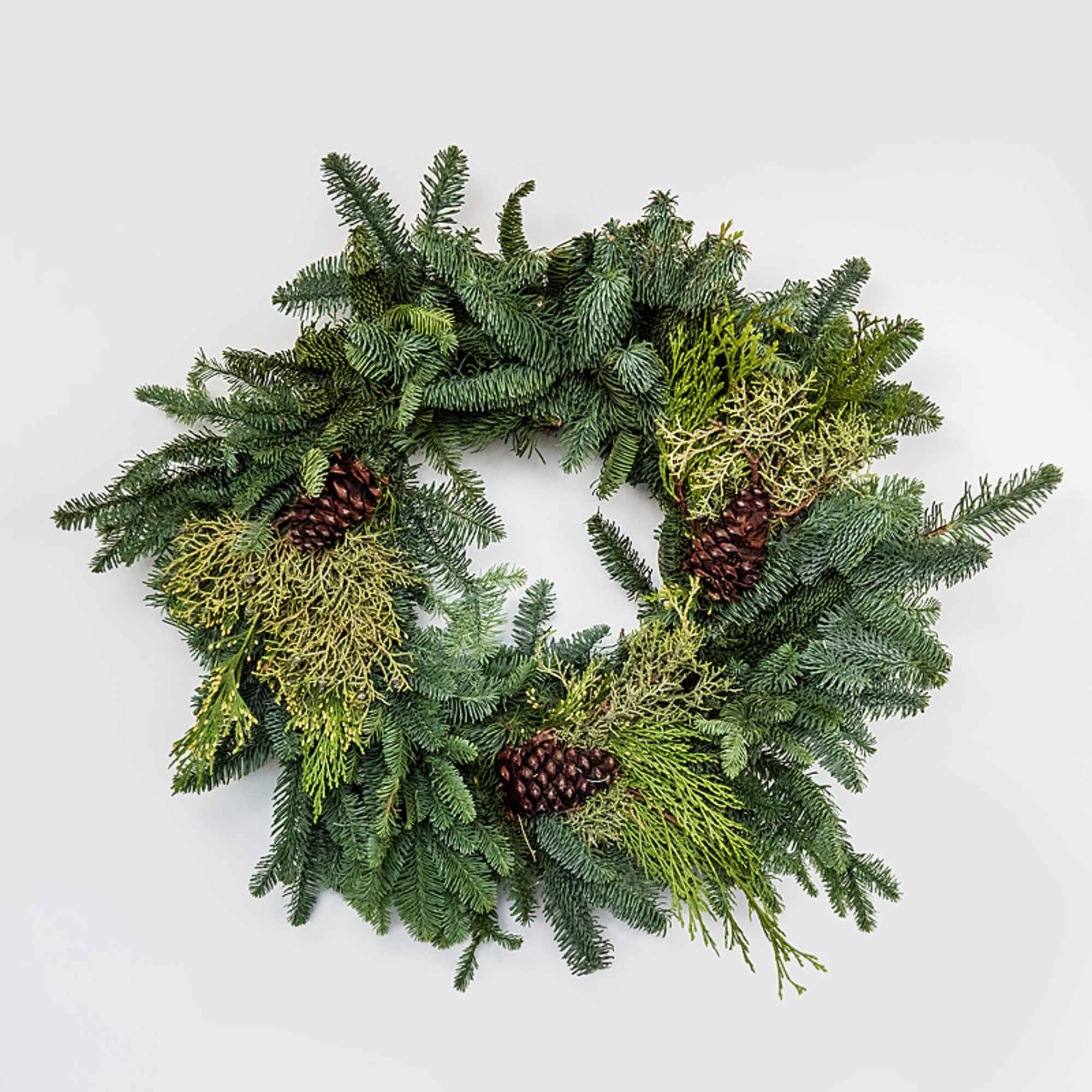 RSVP Received, won&rsquo;t you come in?
Featuring: Evergreen and Pine Cones 