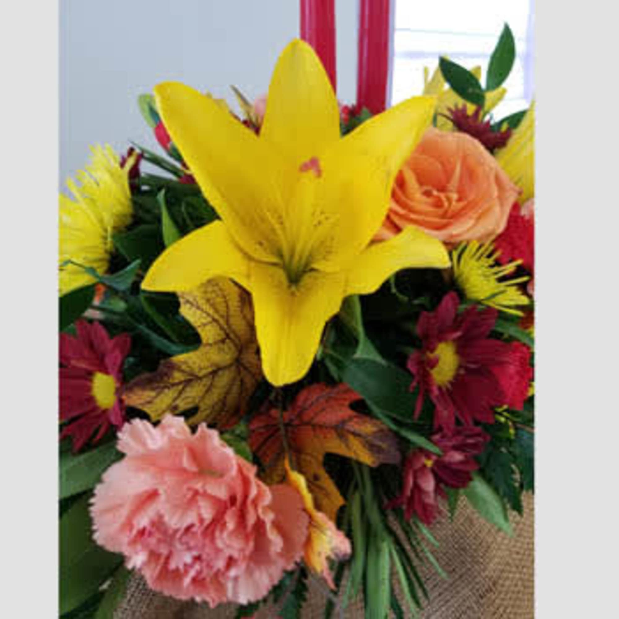 While every centerpiece is different, this is a sample of our basic