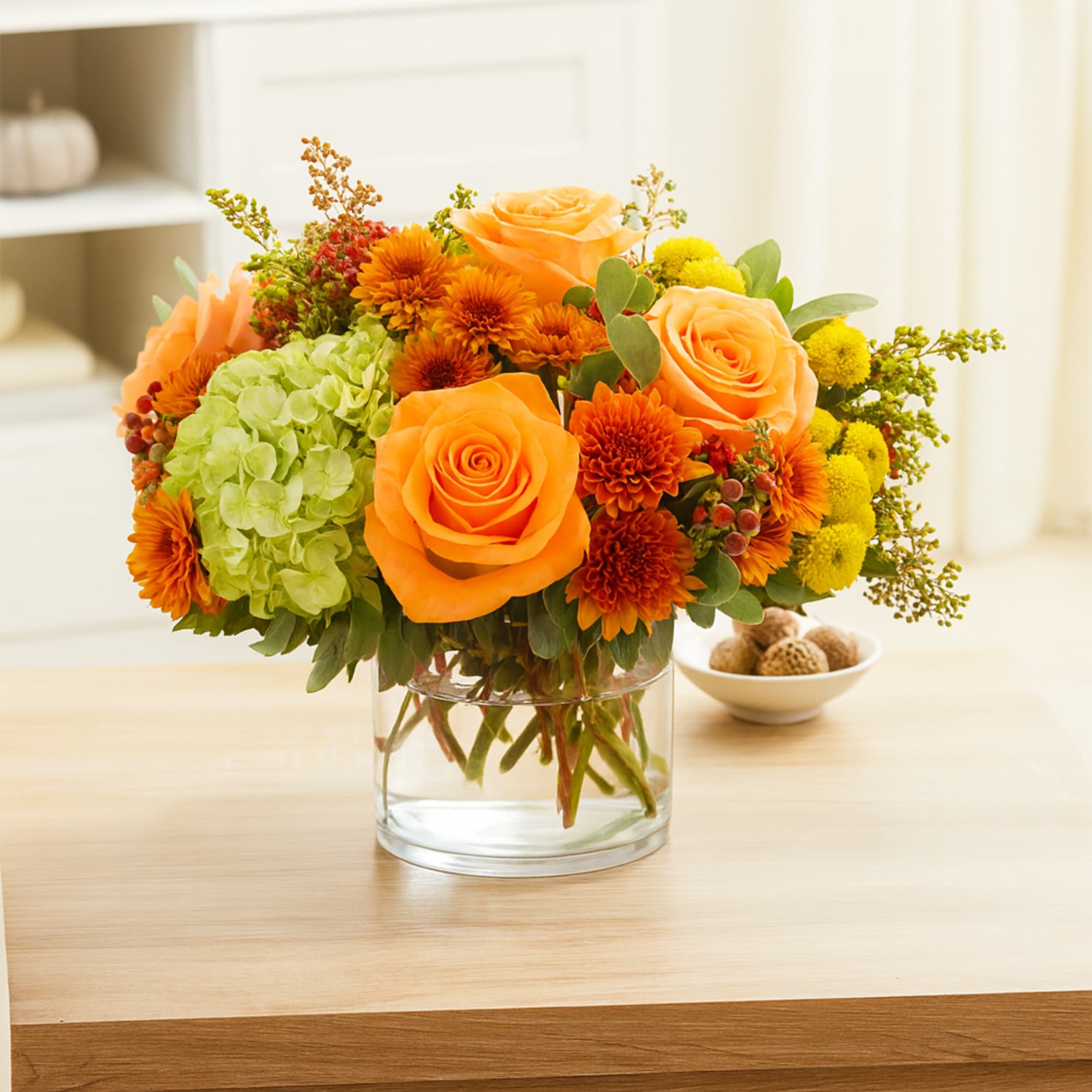 This design blends earthy warmth with refined softness&mdash;terracotta-inspired tones meeting delicate pastels.