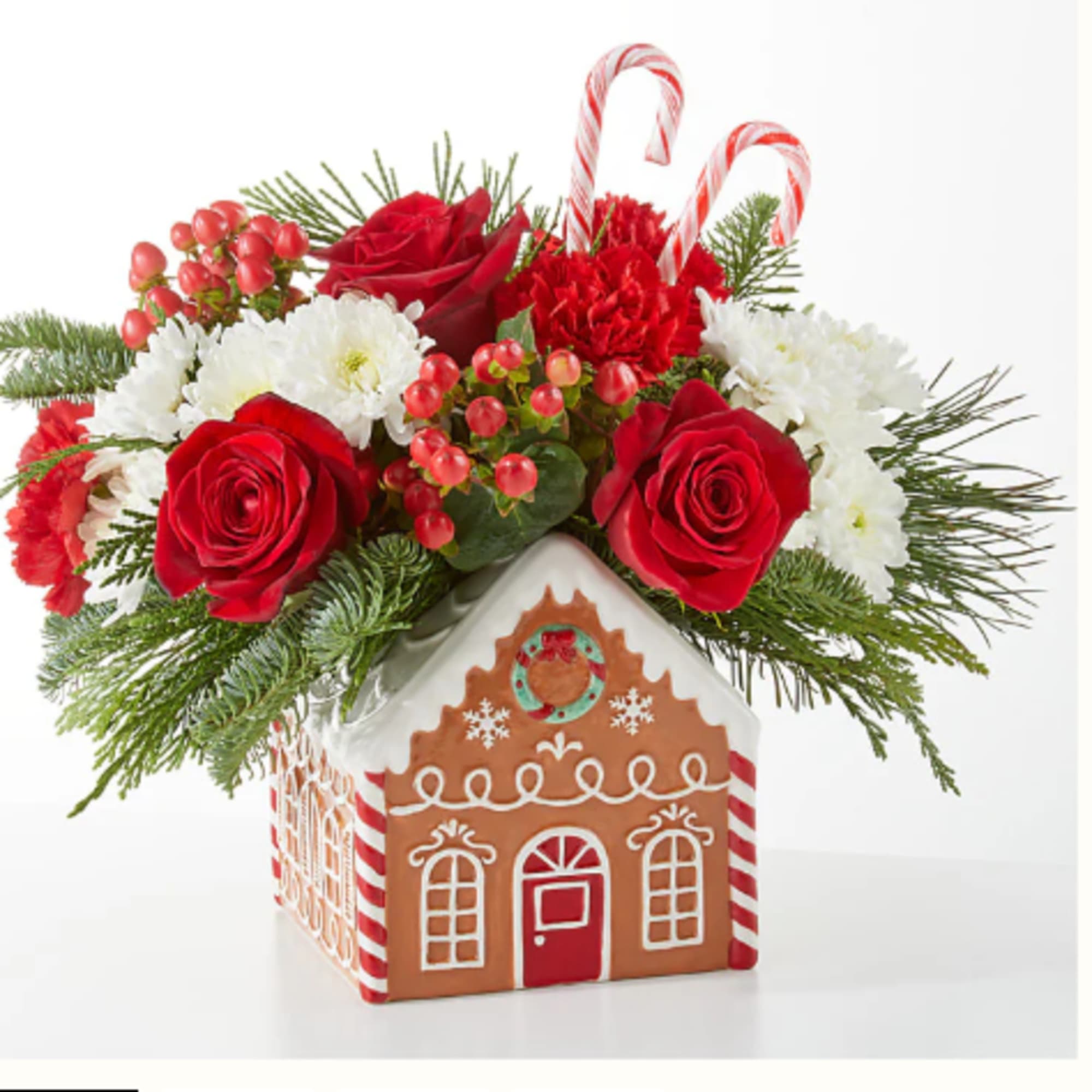 Share warmth and love with the Gingerbread Bakery Bouquet, a delectable blend