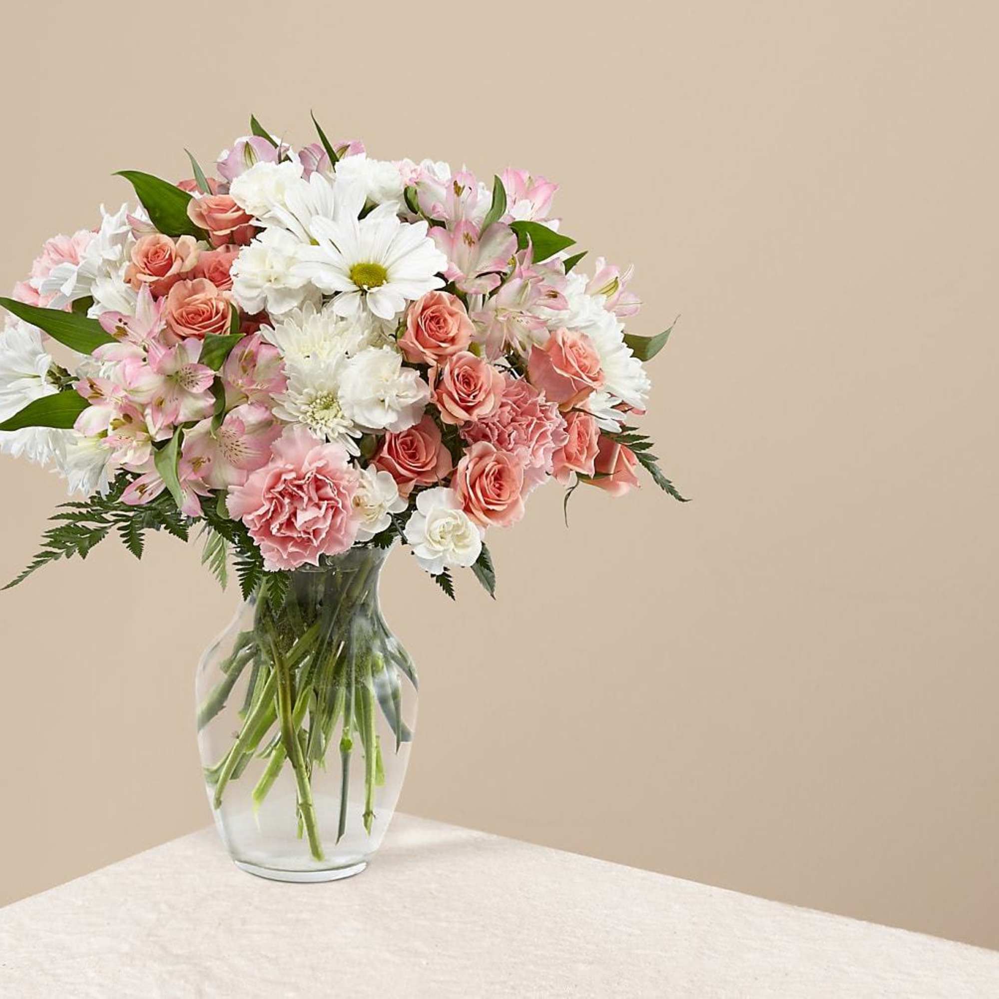 It&#039;s just, a little blush! Whoever you&#039;re sending this bouquet to, your